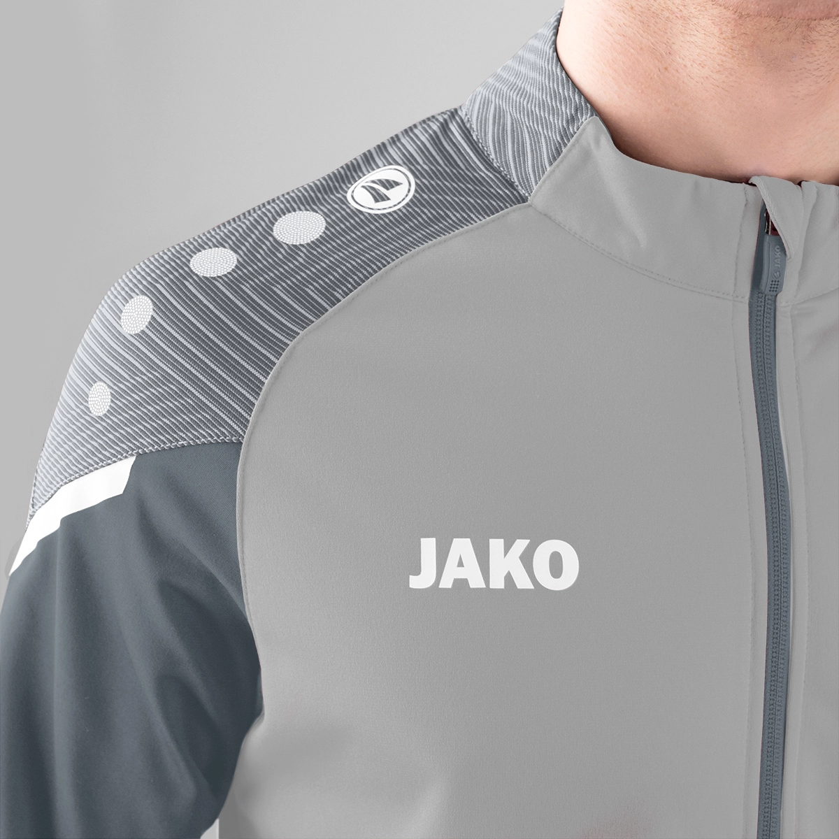 JAKO Polyesterjacke_Performance 9322K 845 soft grey/steingrau