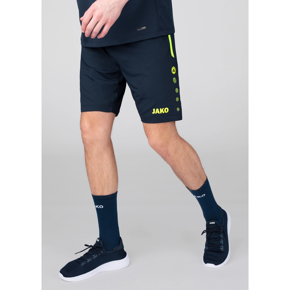 JAKO Trainingsshort_Allround 8589 904 marine/neongelb