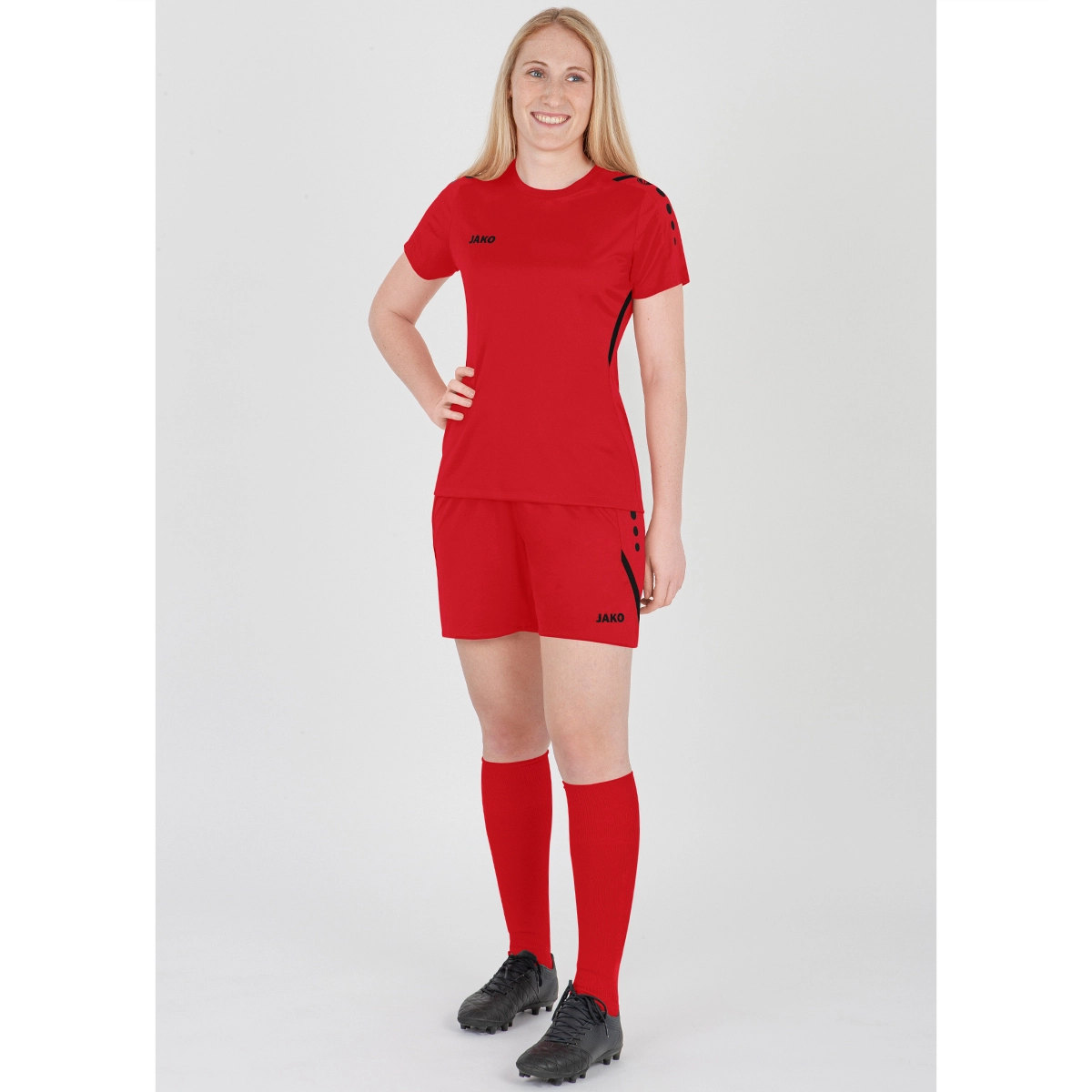 JAKO Trikot_Challenge 4221K 101 rot/schwarz