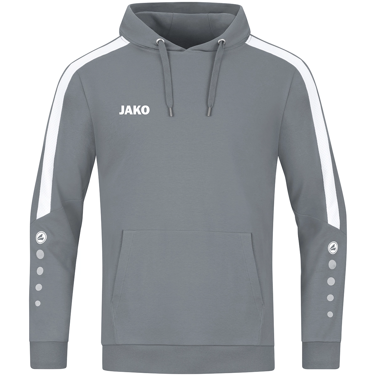 JAKO Kapuzensweat_Power 6723K 840 steingrau