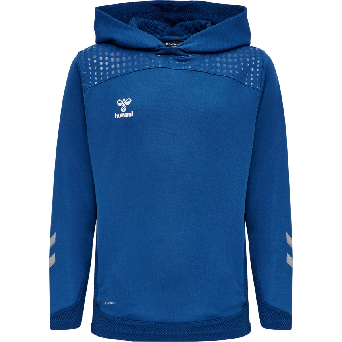 HUMMEL Kinder_Kapuzensweat_hmlLEAD_POLY_HOODIE 207410 7045 TRUE BLUE