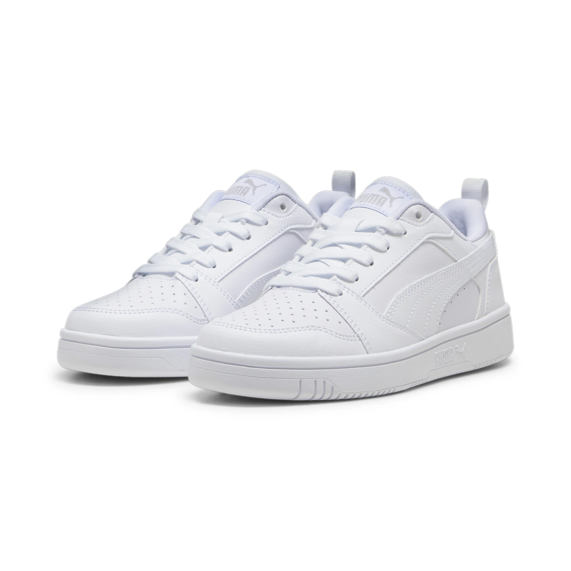 PUMA Puma_Rebound_V6_Lo_Jr 393833 003 PUMA White-Cool Light Gray