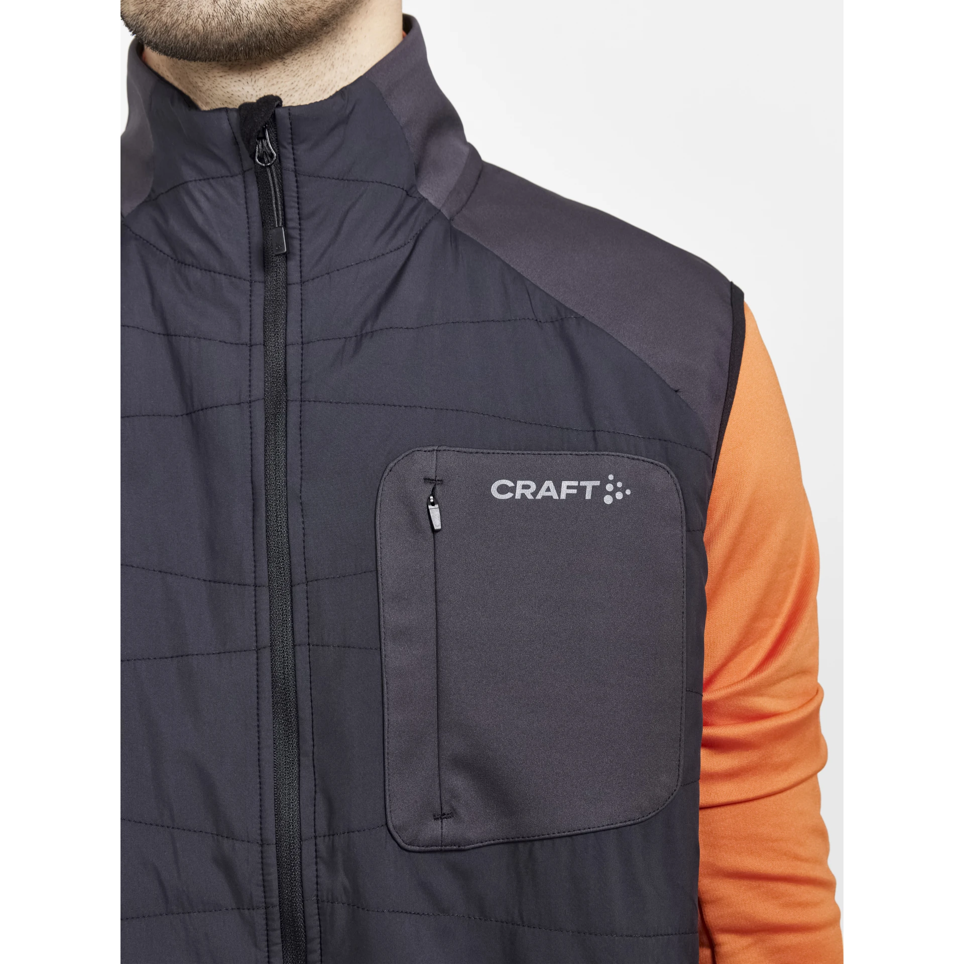 CRAFT Core_Nordic_Training_Insulate_Vest_M 1912423 999992 BLACK-SLATE