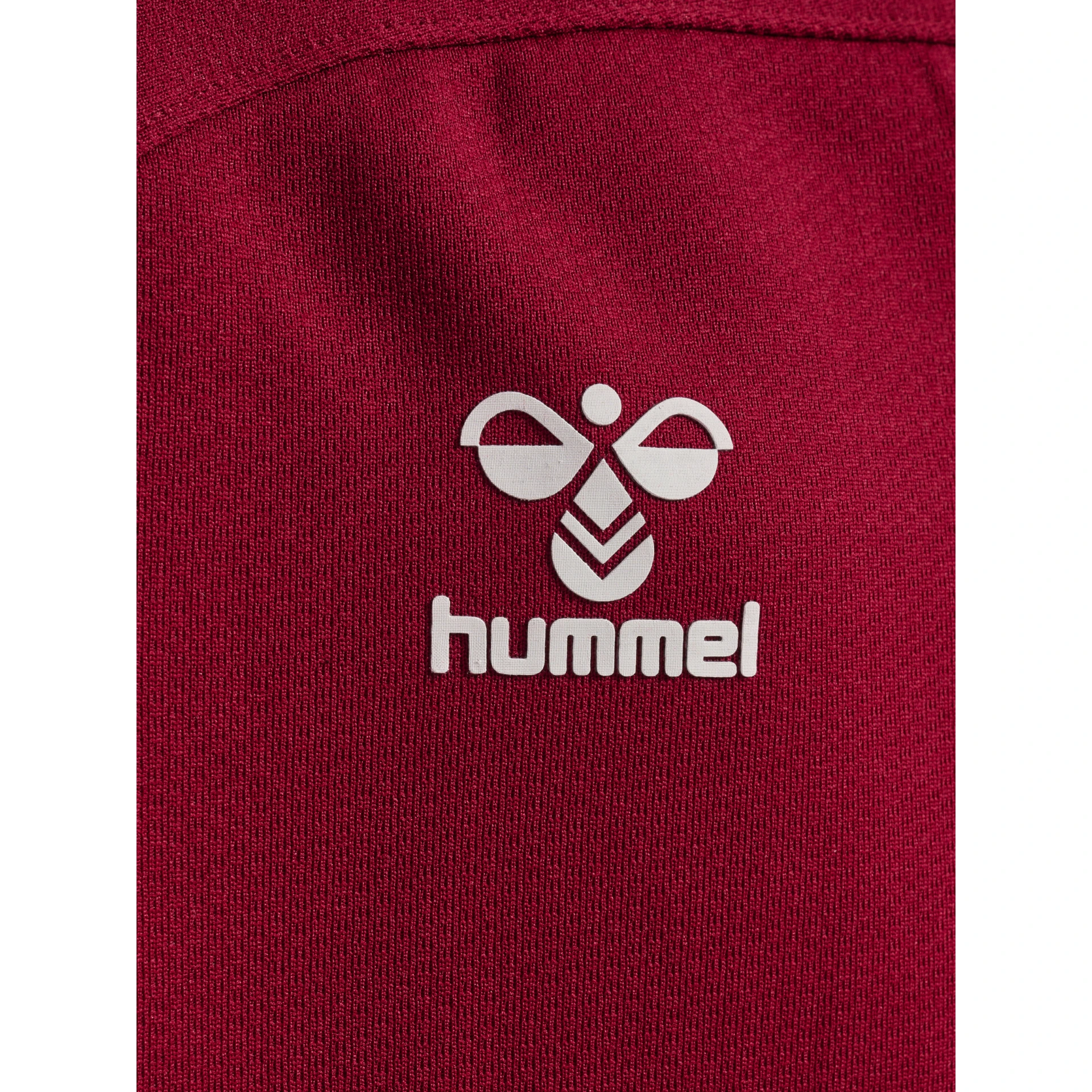 HUMMEL hmlLEAD_POLY_ZIP_JACKET_KIDS 207400 3584 BIKING RED