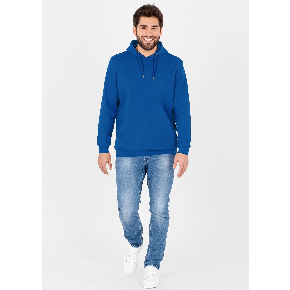 JAKO Kapuzensweat_Organic C6720K 400 royal