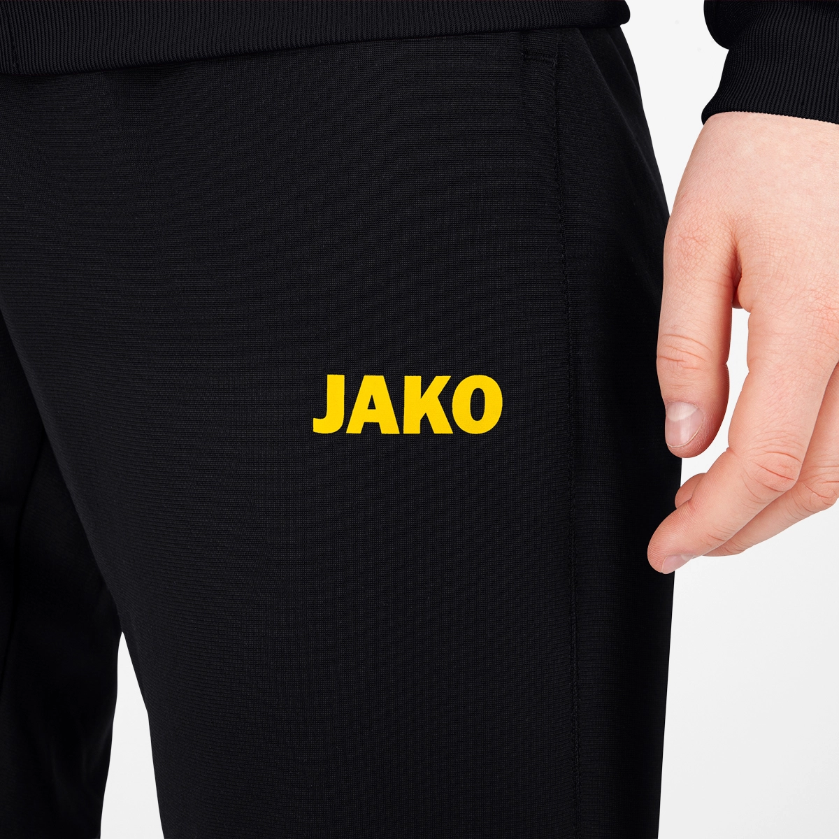 JAKO Polyesterhose_Challenge 9221 803 schwarz/citro