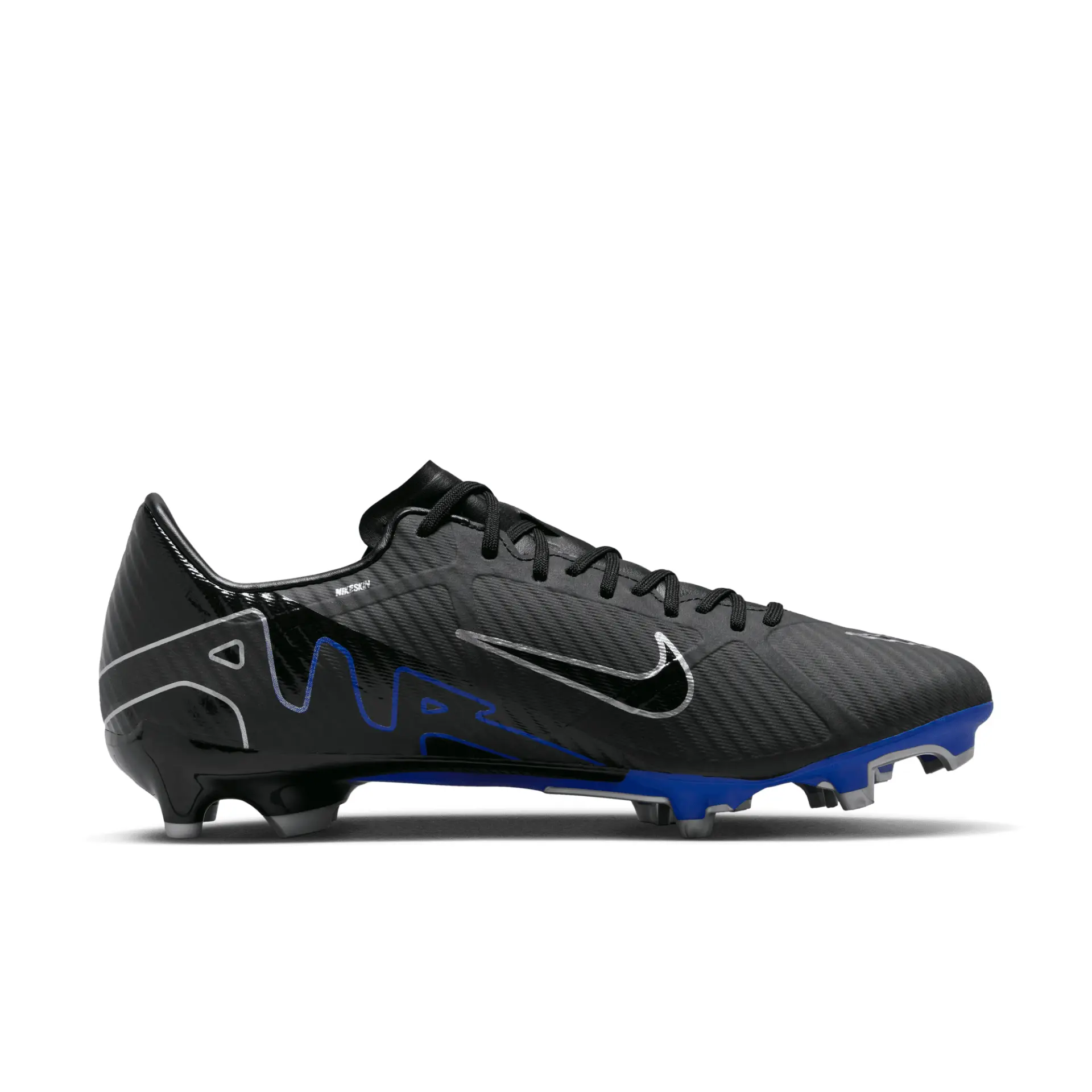 NIKE Nike_Zoom_Mercurial_Vapor_15_Academy_MG DJ5631 040 BLACK/CHROME-HYPER ROYAL