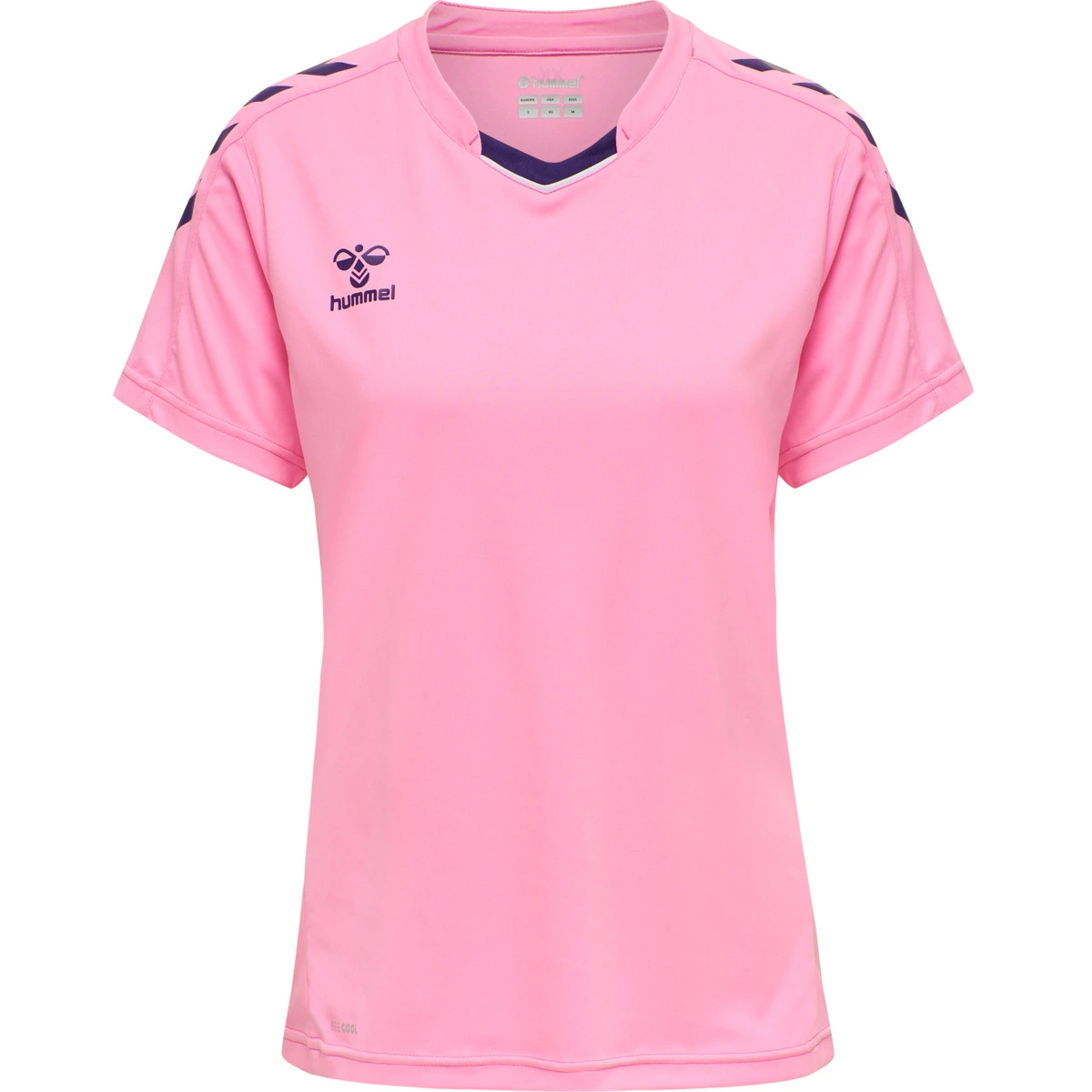 HUMMEL HUMMEL_Damen_Shirt_hmlCORE_XK_POLY_JERSEY_S_S_WOMAN 211457 3257 COTTON CANDY