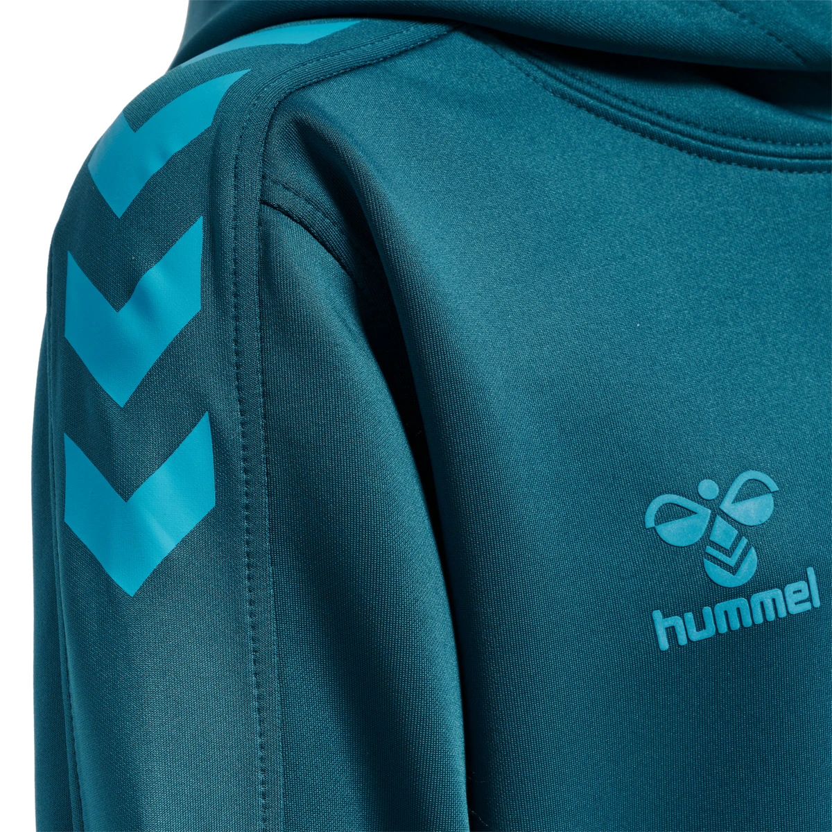 HUMMEL HUMMEL_Kinder_Kapuzensweat_hmlCORE_XK_POLY_KIDS_SWEAT_HOODIE 211483 7058 BLUE CORAL