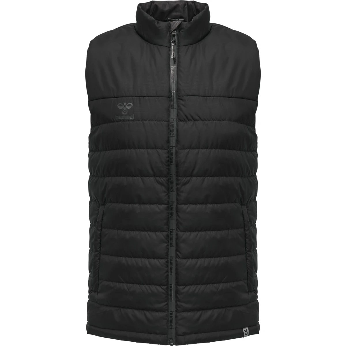 HUMMEL hmlNORTH_WAISTCOAT 206691 1006 BLACK/ASPHALT