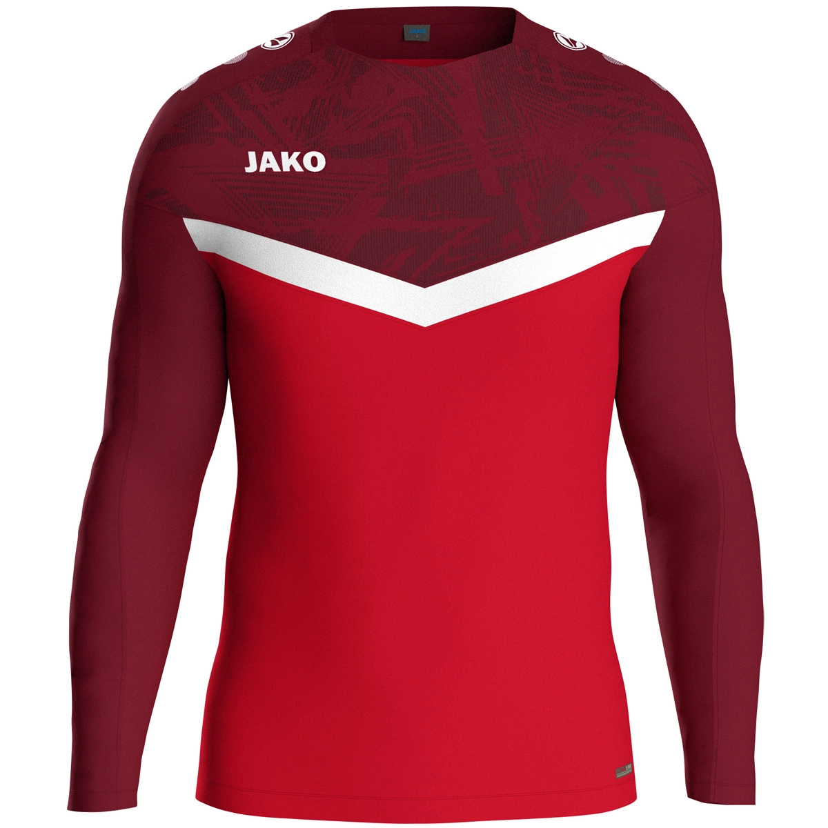 JAKO Sweat_Iconic 8824 103 rot/weinrot