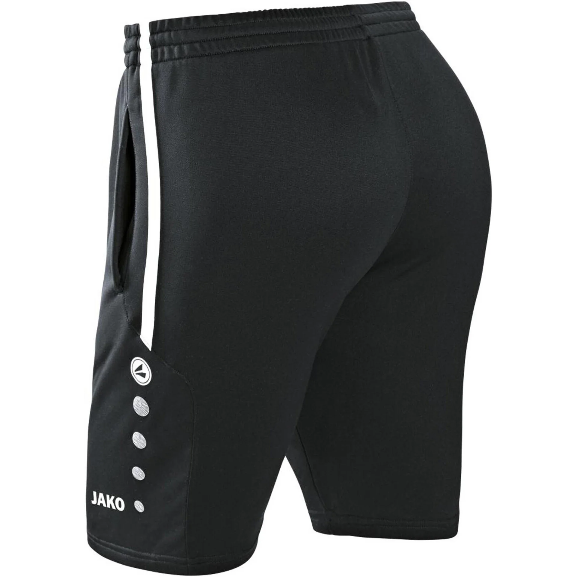 JAKO Fussball___Teamsport_Textil___Shorts_Active_Trainingsshort 8595 08 schwarz/weiß