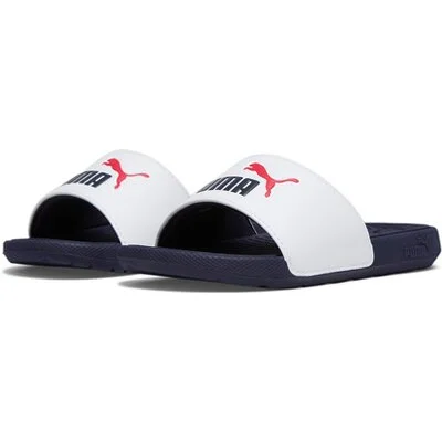 PUMA Kinder_Sandalen_Cool_Cat_20_PS 390884 006 PUMA WHITE-PUMA NAVY-FOR A