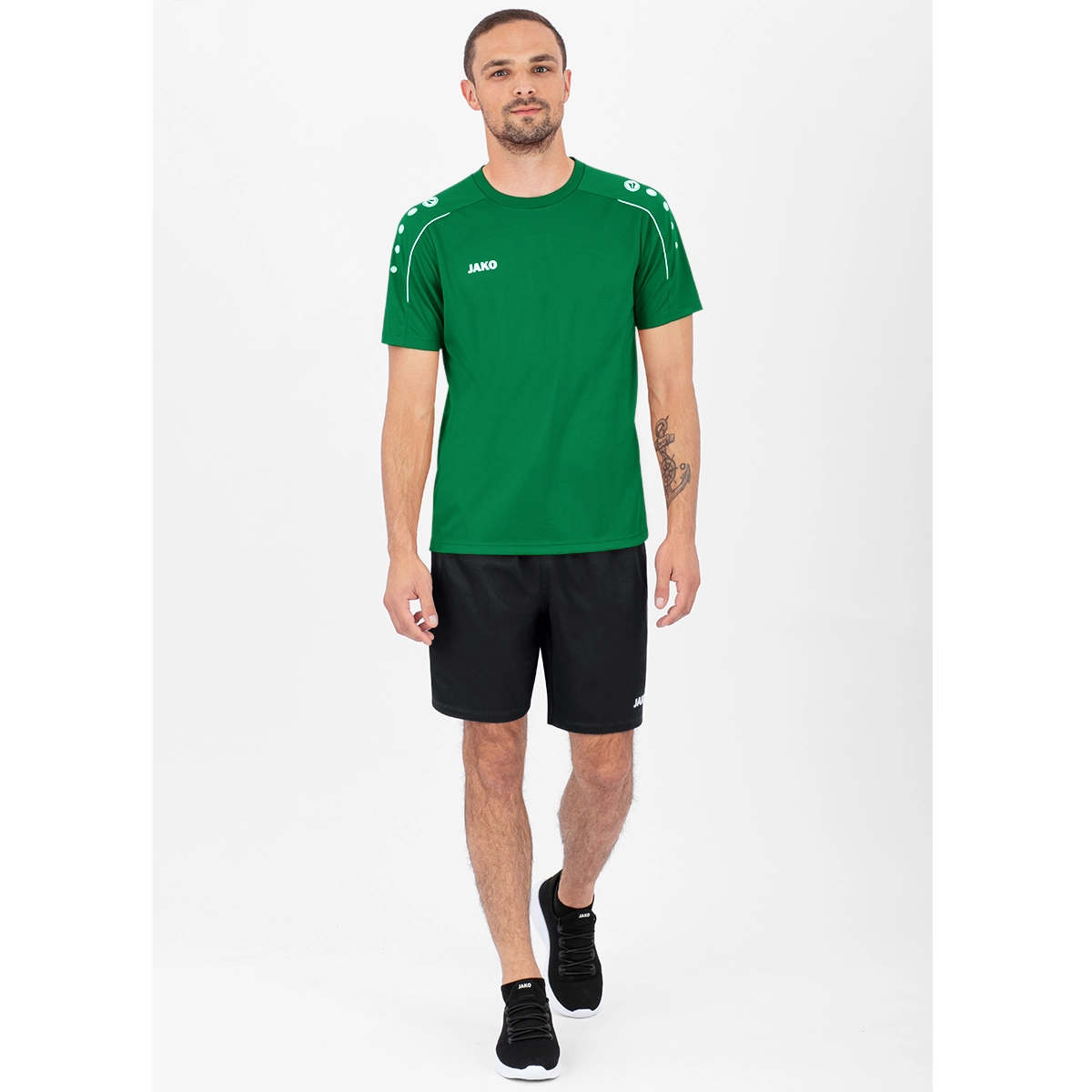 JAKO Herren_T_Shirt_Classico 6150 06 sportgrün