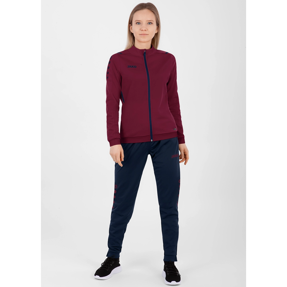 JAKO Polyesterjacke_Challenge 9321K 132 maroon/marine