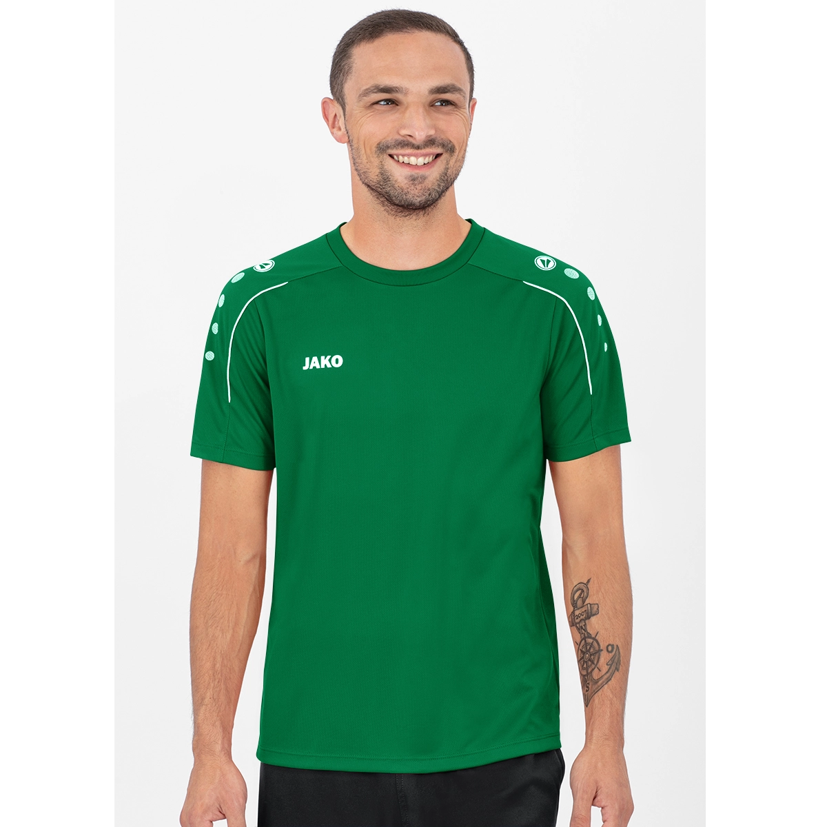 JAKO Herren_T_Shirt_Classico 6150 06 sportgrün