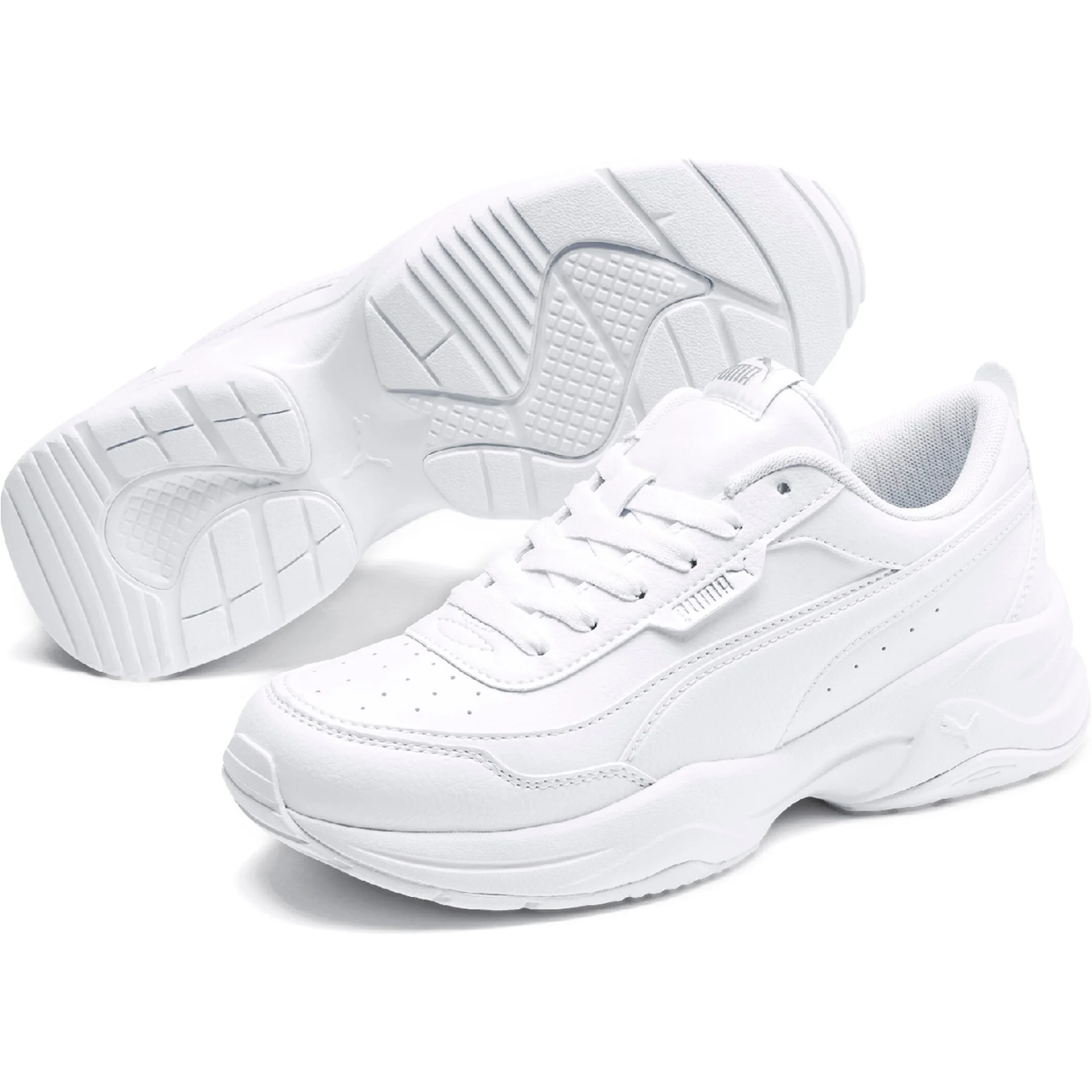 PUMA Damen_Freizeitschuhe_Cilia_Mode 371125 002 PUMA WHITE-PUMA SILVER