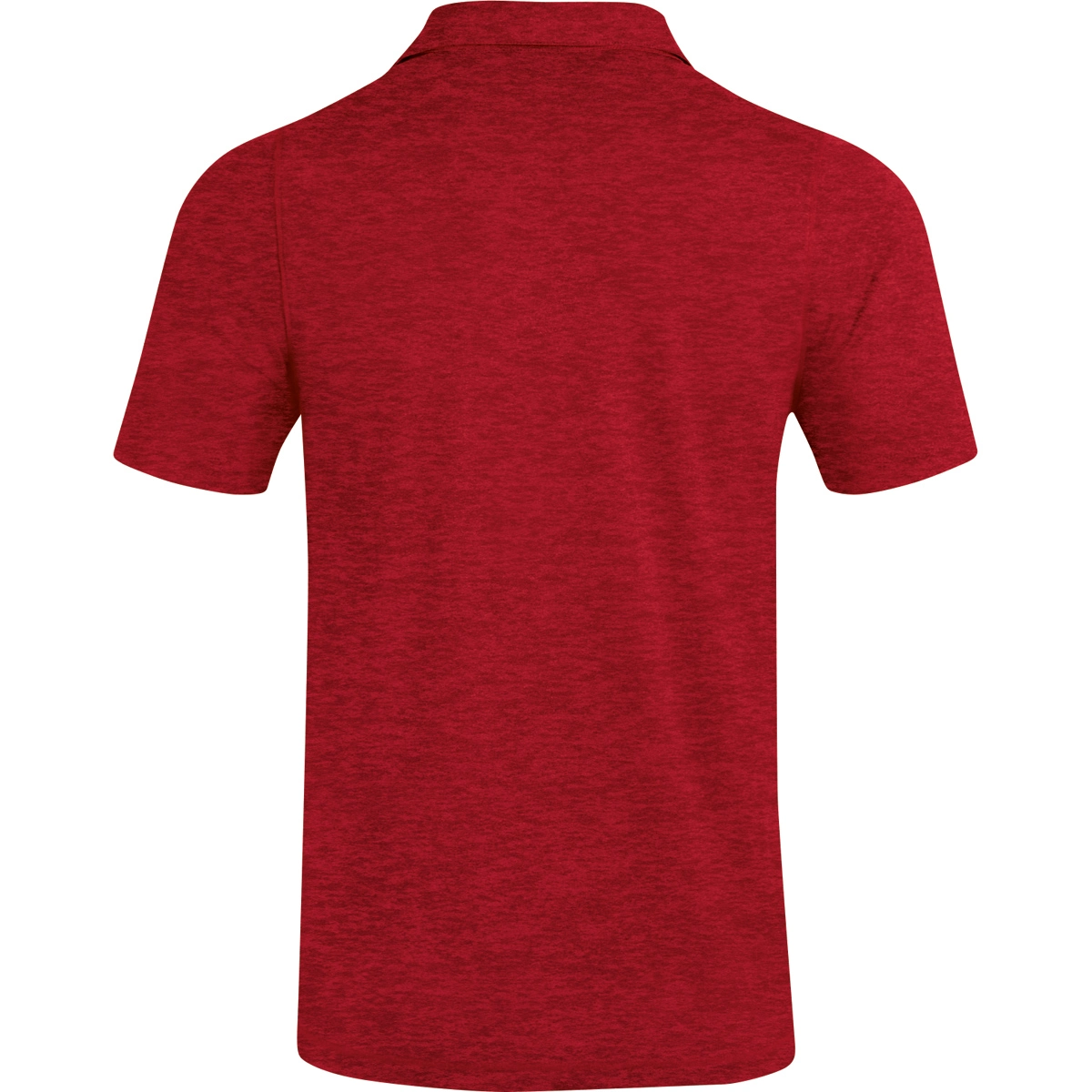 JAKO Herren_Polo_Premium_Basics 6329 01 rot meliert