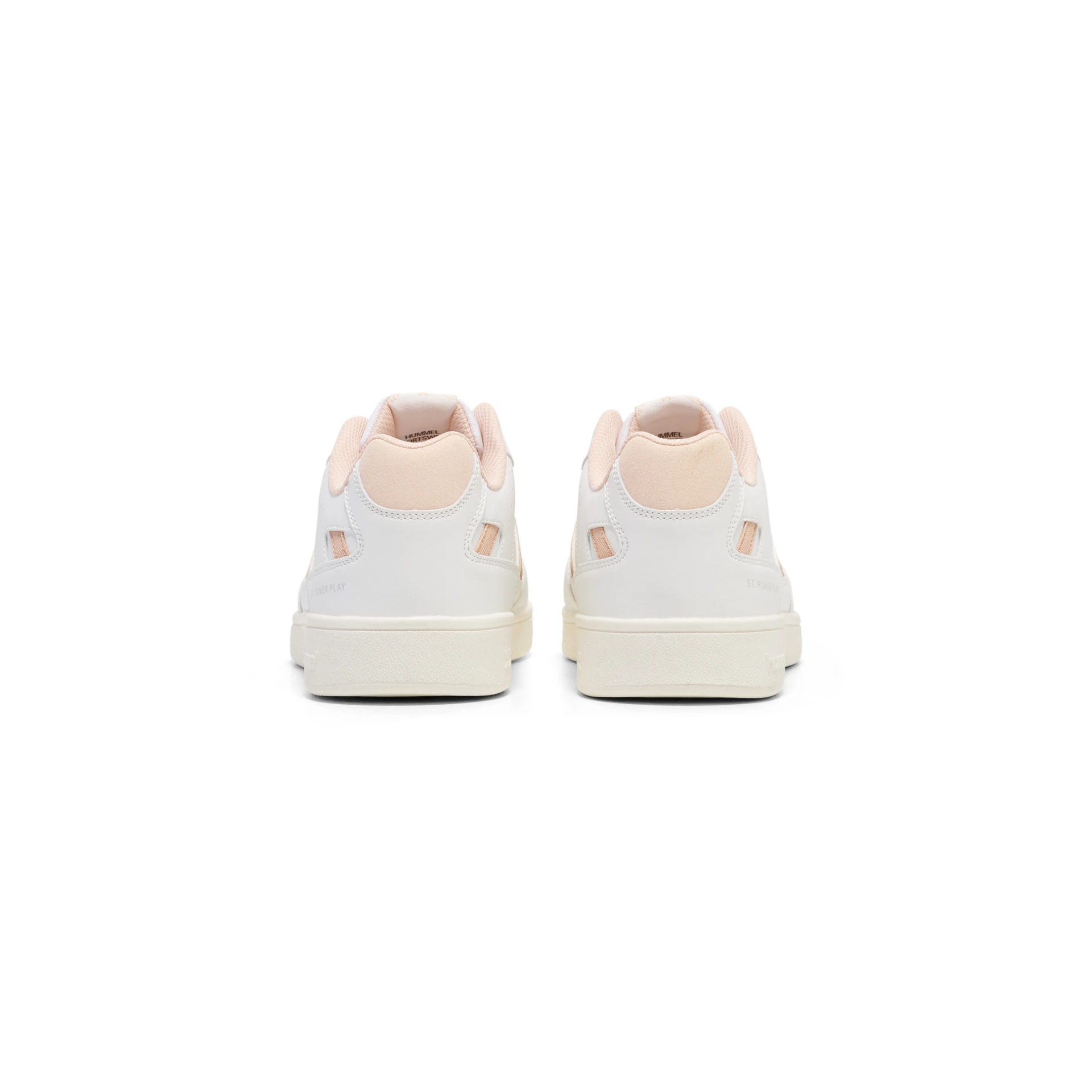 HUMMEL ST_POWER_PLAY_WMNS 222816 9558 WHITE/SOFT PINK/MAHOGANY 