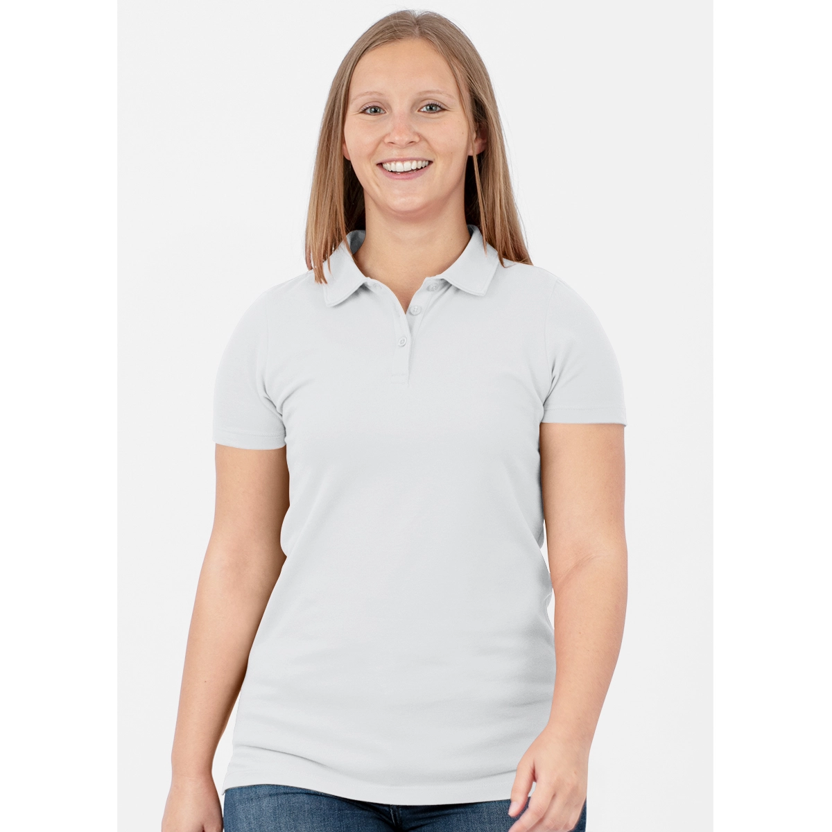 JAKO Polo_Organic_Stretch C6321D 000 weiß