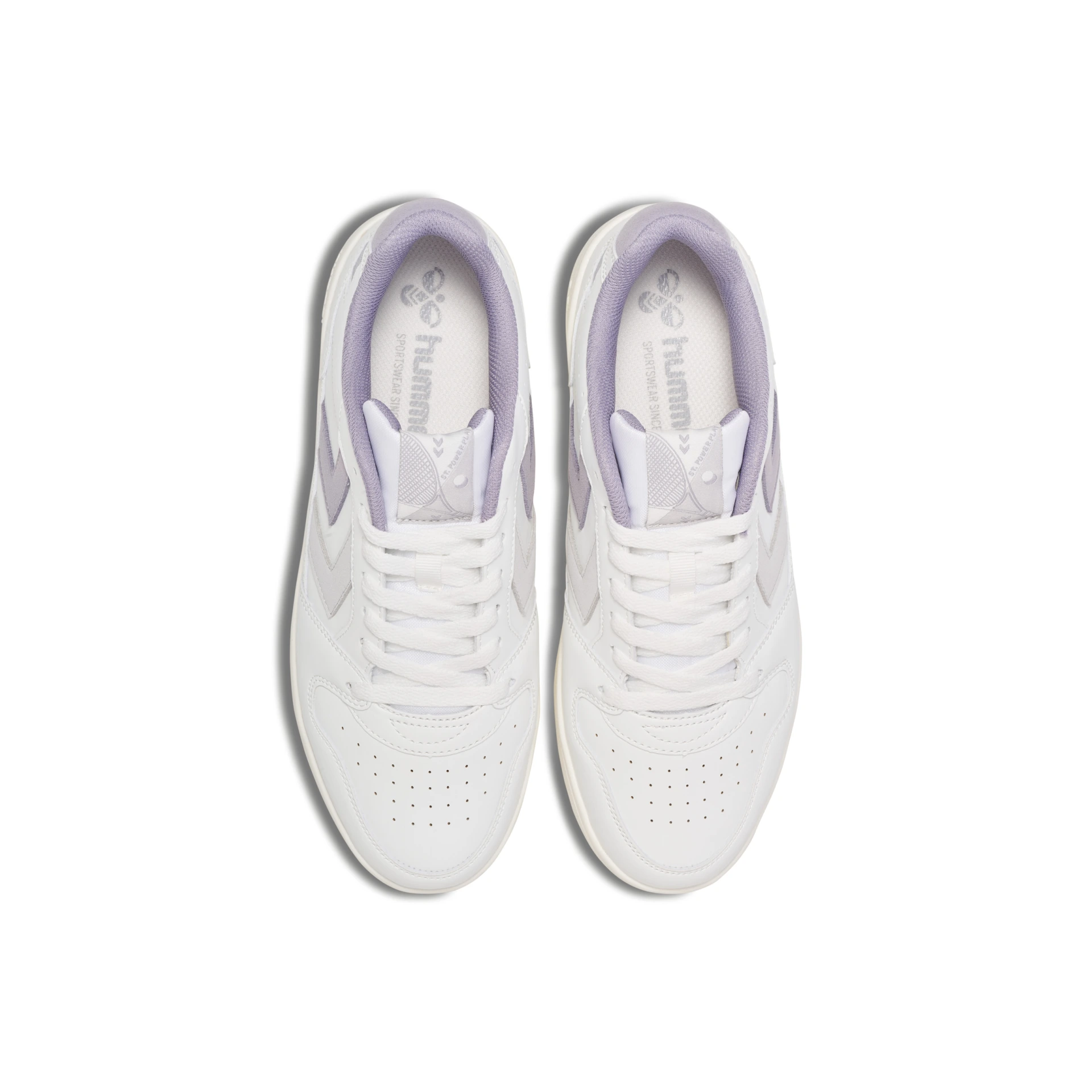 HUMMEL ST_POWER_PLAY_WMNS 222816 9560 WHITE/LILAC GREY/LUNAR RO