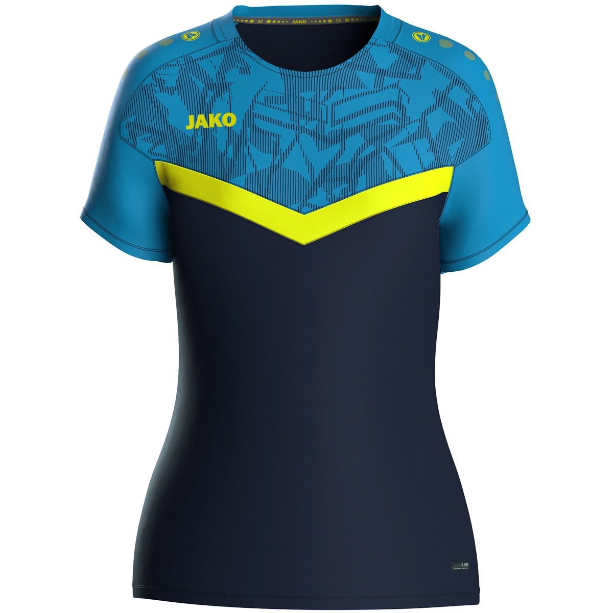 JAKO T_Shirt_Iconic 6124D 914 marine/JAKO blau/neongelb