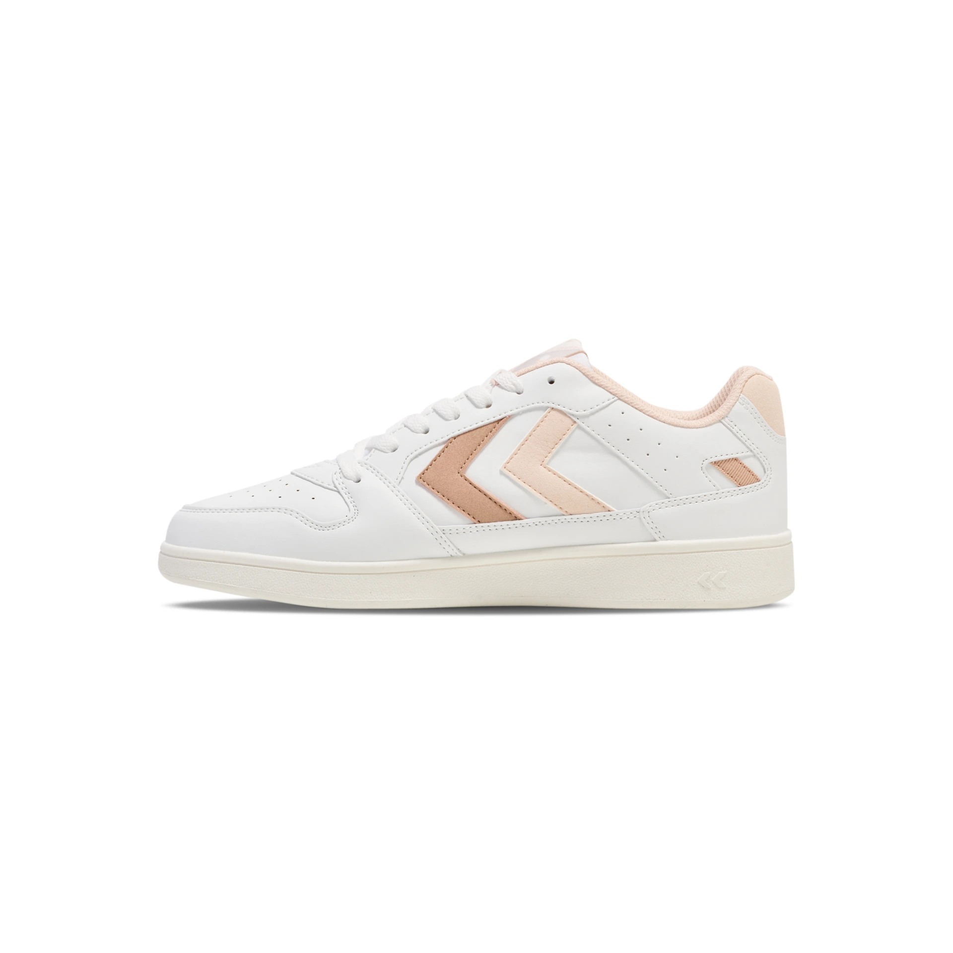 HUMMEL ST_POWER_PLAY_WMNS 222816 9558 WHITE/SOFT PINK/MAHOGANY 