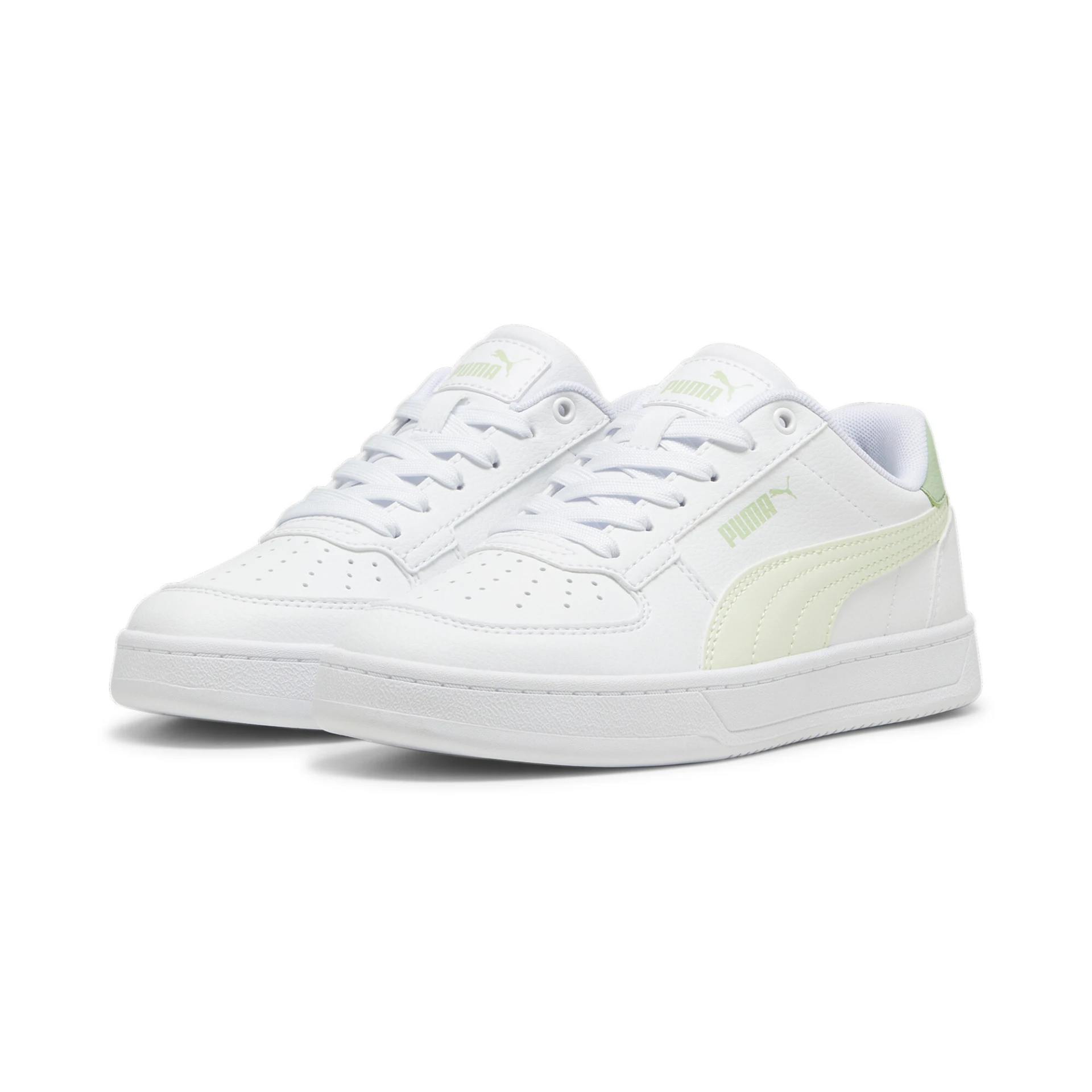 PUMA Puma_Caven_20_Jr 393837 021 PUMA WHITE-GREEN ILLUSION-