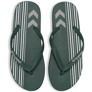 HUMMEL Herren_Flip_Flops_MULTI_STRIPE_FLIP_FLOP 218702 6098 JUNGLE GREEN