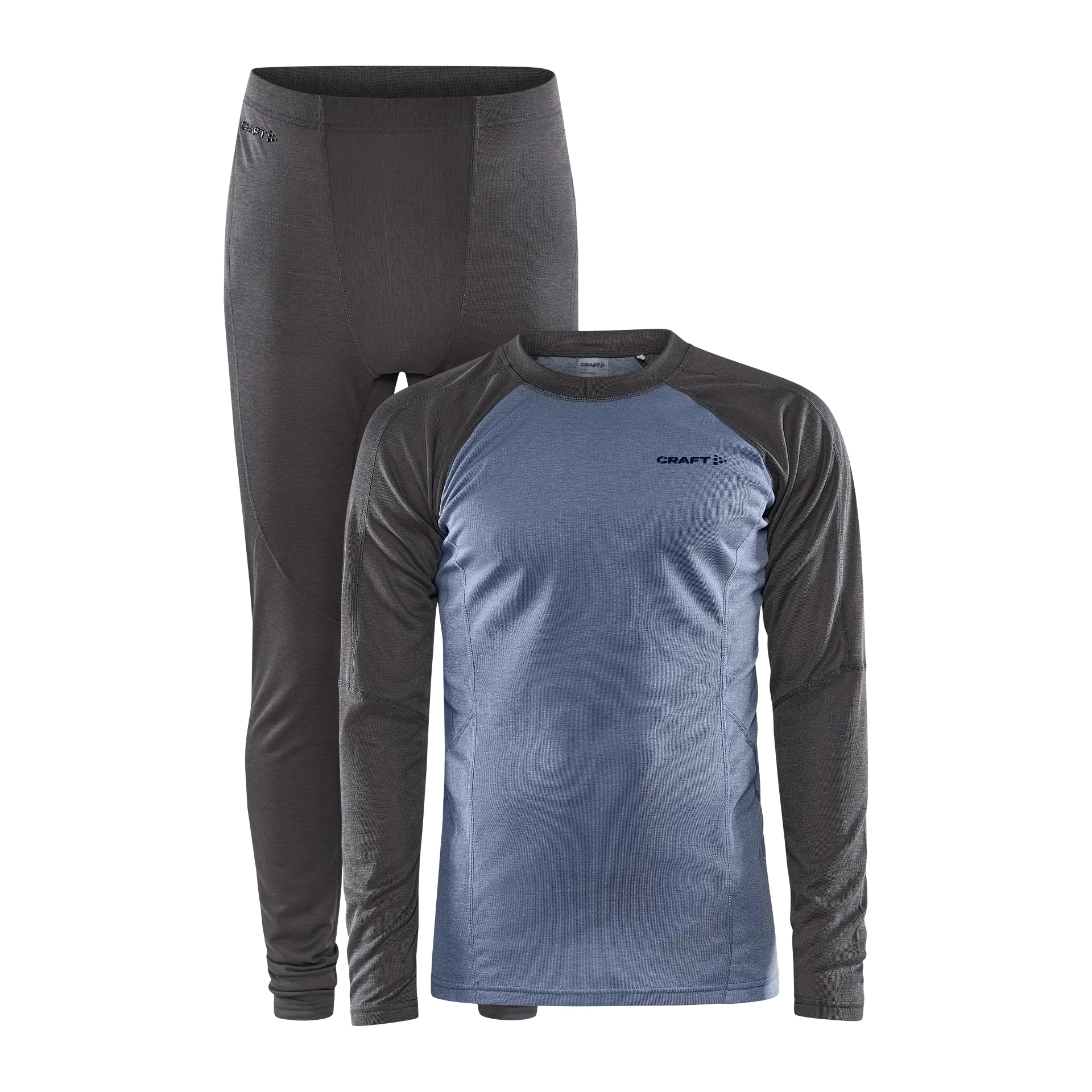 CRAFT CORE_WARM_BASELAYER_SET_M 1909709 985362 GRANITE-FLOW