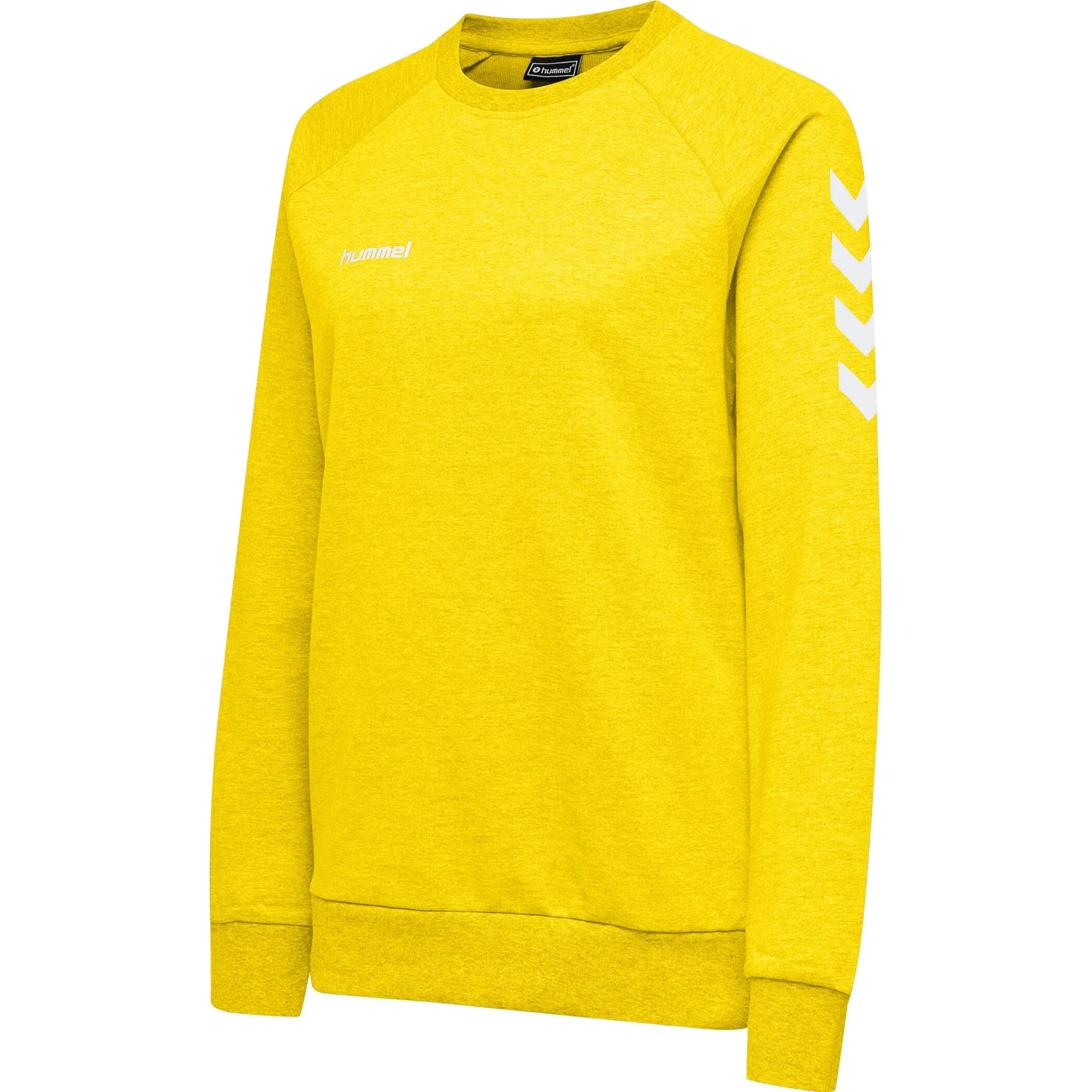 HUMMEL Damen_Sweatshirt_HMLGO_COTTON_SWEATSHIRT_WOMAN 203507 5001 SPORTS YELLOW