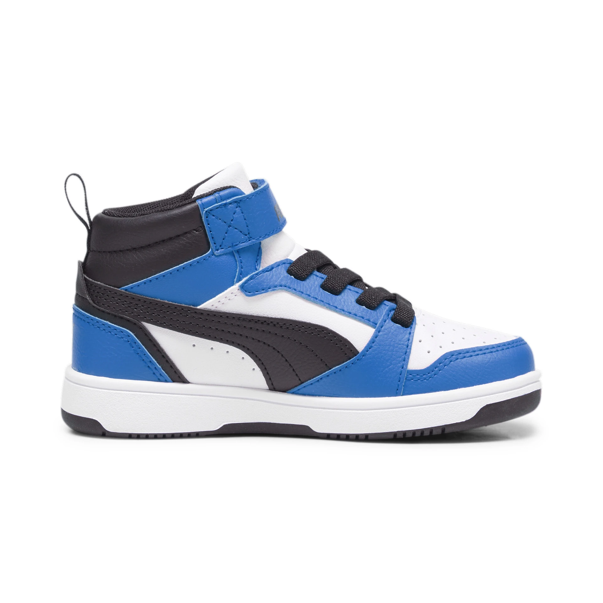 PUMA Puma_Rebound_V6_Mid_AC_PS 393832 006 PUMA WHITE-PUMA BLACK-RACI