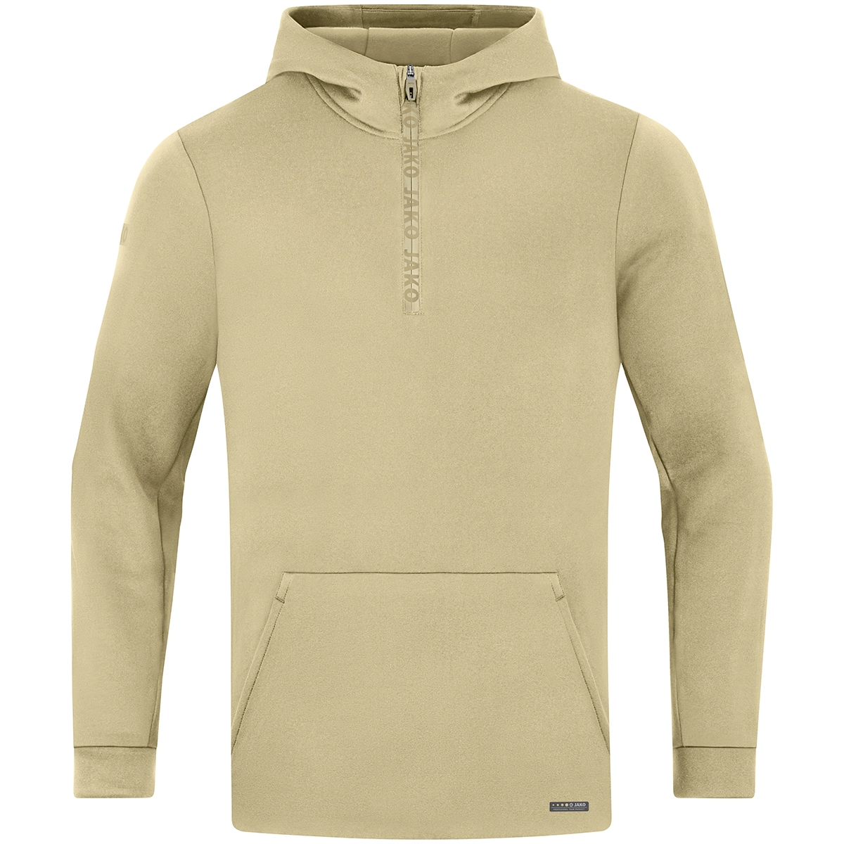 JAKO Zip_Hoodie_Pro_Casual 6745 385 beige