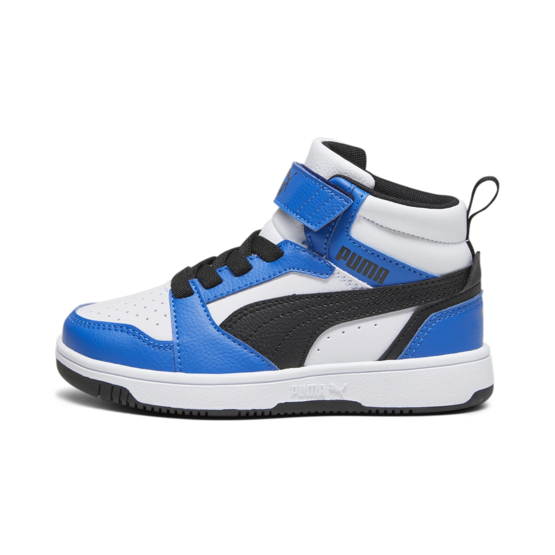 PUMA Puma_Rebound_V6_Mid_AC_PS 393832 006 PUMA WHITE-PUMA BLACK-RACI