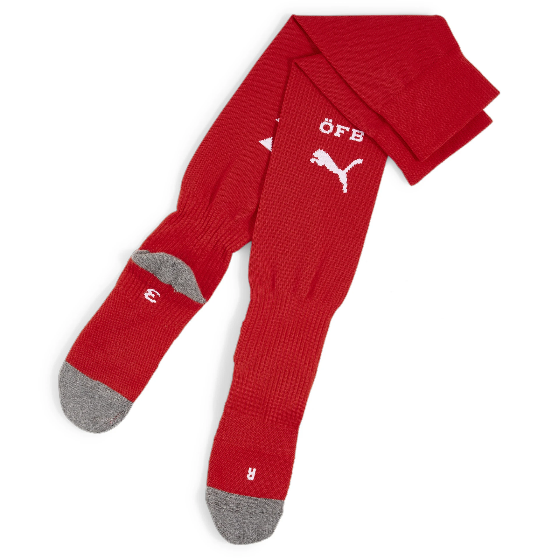 PUMA Team_OEFB_Stacked_Logo_Socks_Replica 774169 006 PUMA RED-PUMA WHITE