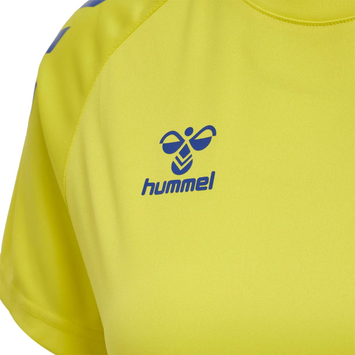 HUMMEL HUMMEL_Female_hmlCORE_XK_CORE_POLY_T_SHIRT_S_S_WOMAN 211944 5139 BLAZING YELLOW/TRUE BLUE