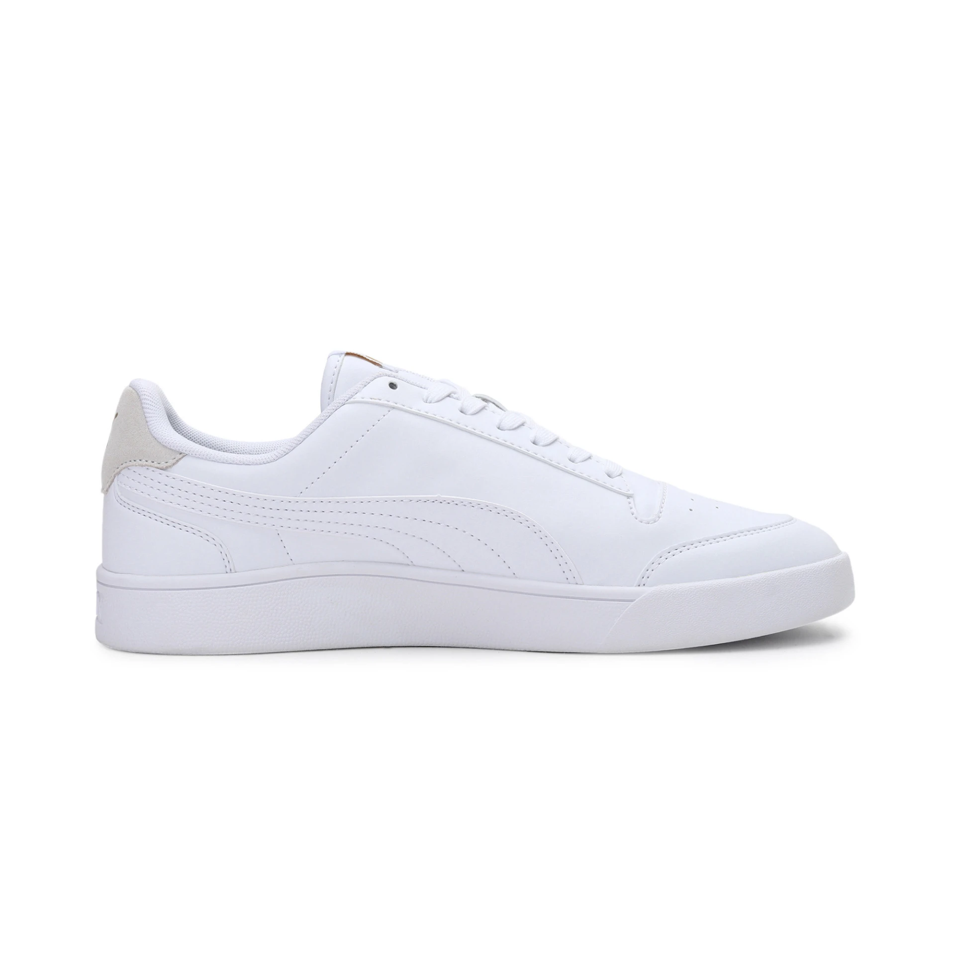 PUMA Herren_FreizeitschuheShuffle 309668 008 PUMA WHITE-PUMA WHITE-PUMA