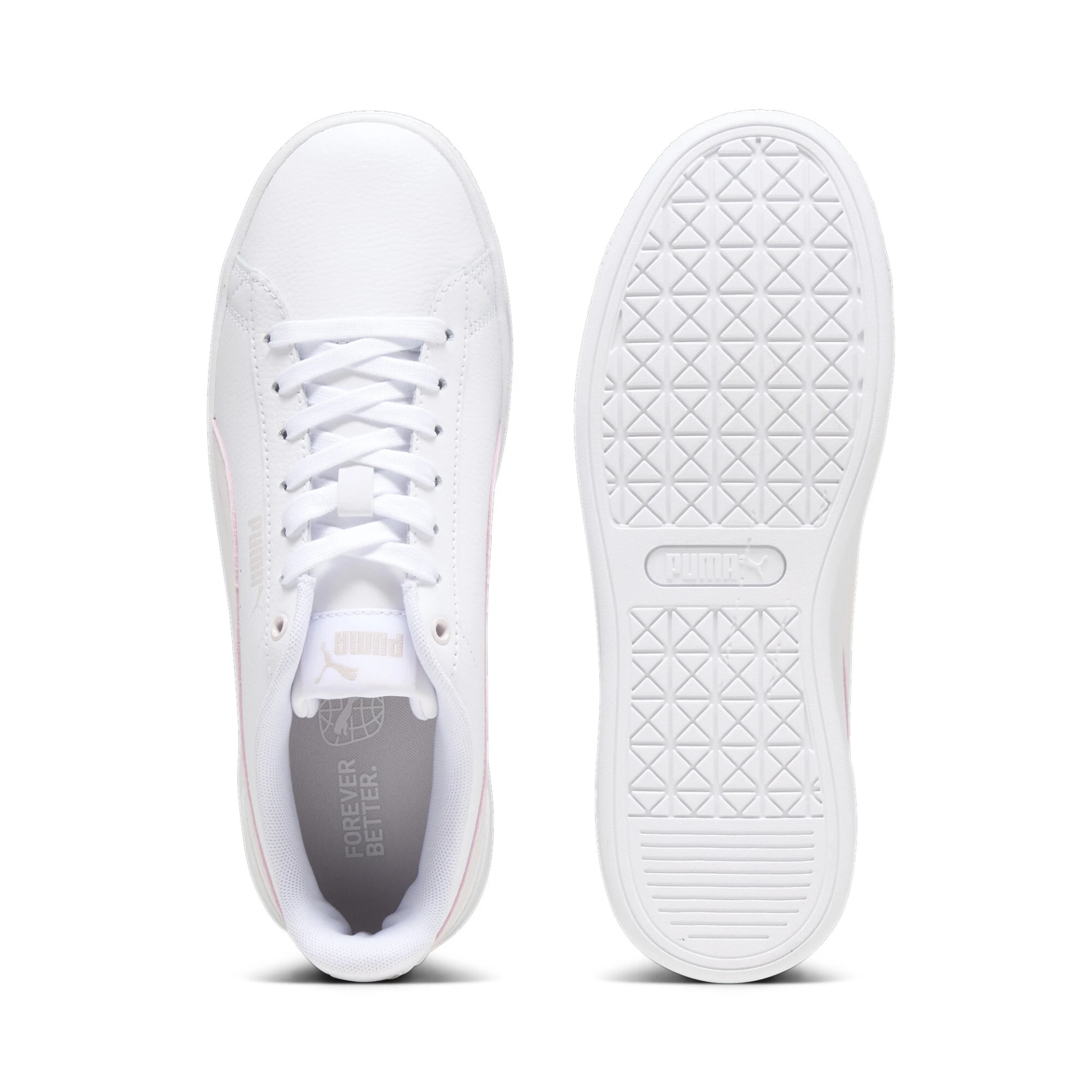 PUMA Vikky_v3_Lthr 383115 014 PUMA WHITE-GALAXY PINK