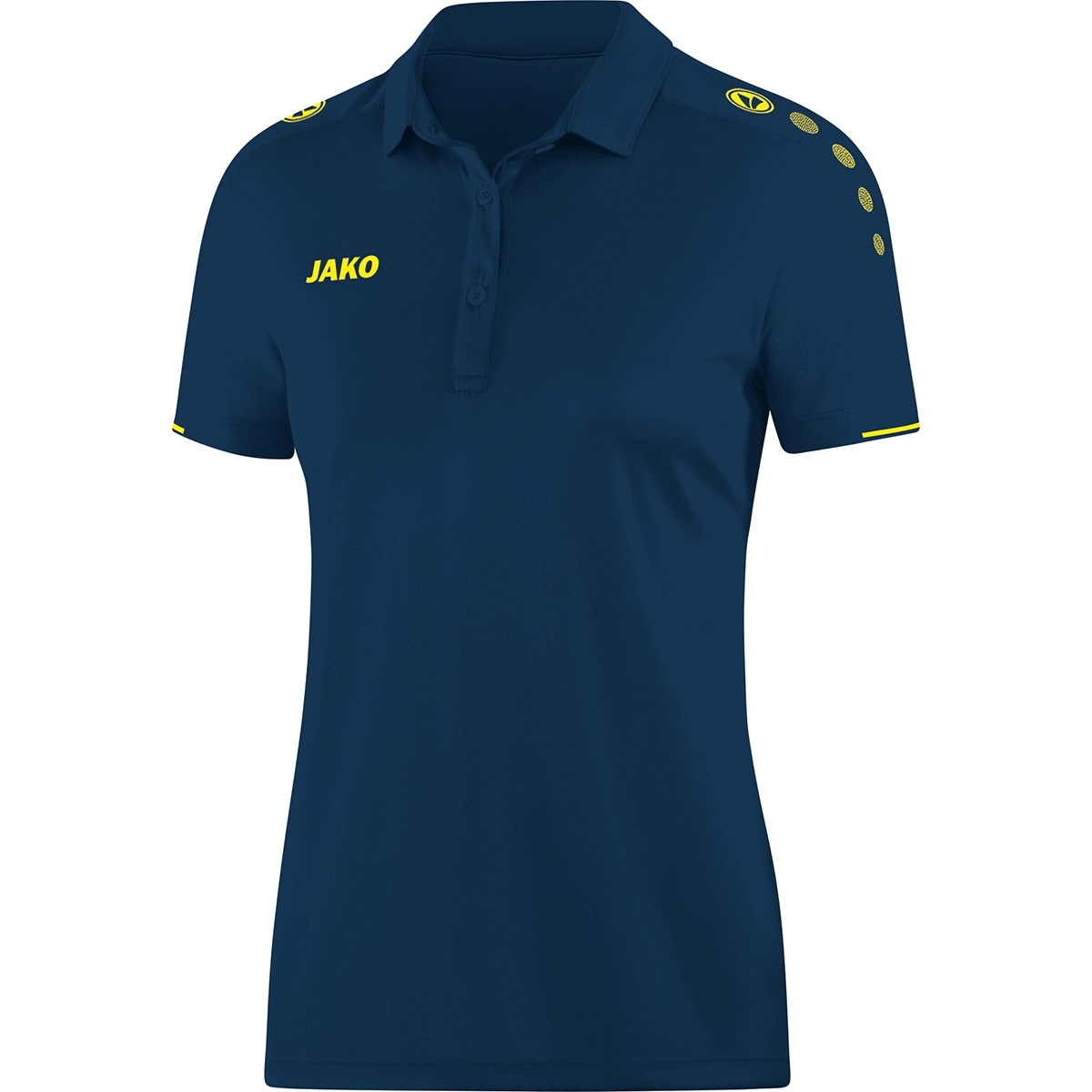 JAKO Damen_Polo_Classico 6350D 42 nightblue/citro