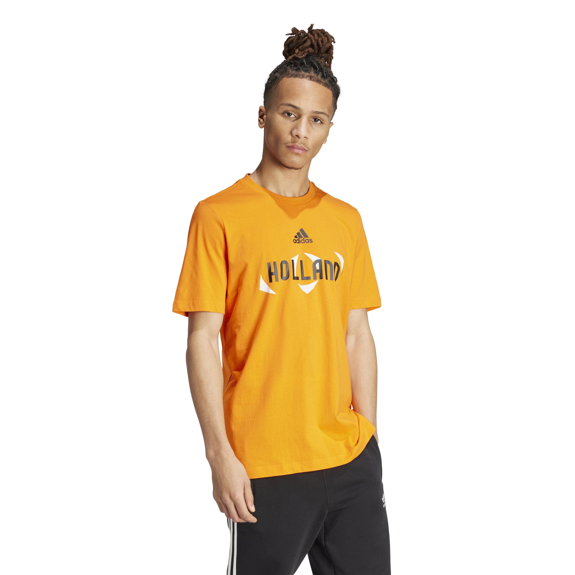 ADIDAS HOLLAND_TEE IT9316 000 ORANGE