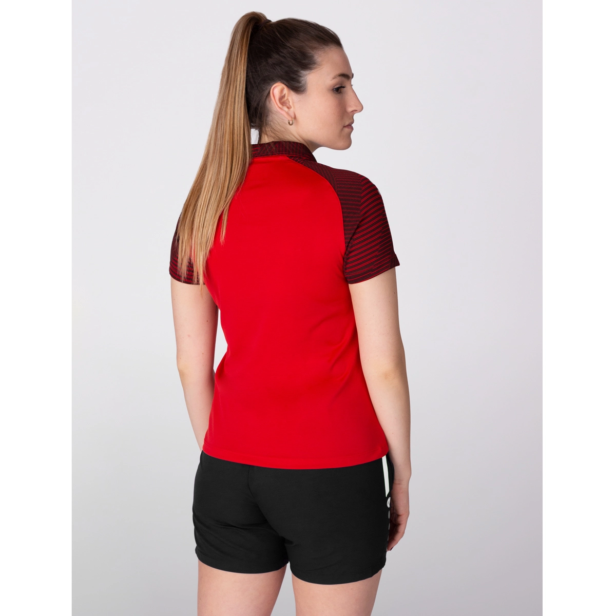 JAKO Polo_Performance 6322 101 rot/schwarz