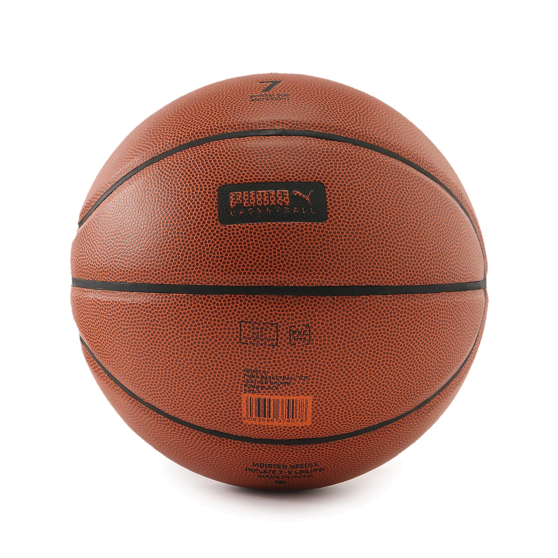 PUMA Ball_Puma_Basketball_Top 083557 001 LEATHER BROWN-PUMA BLACK