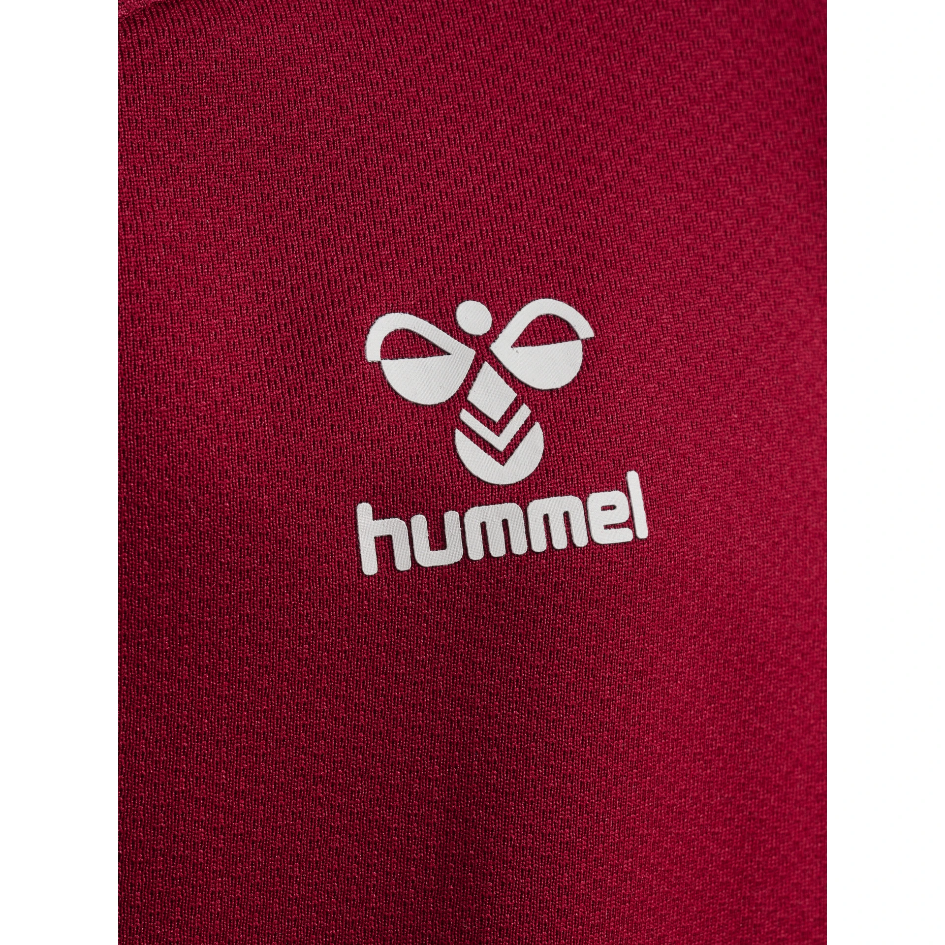 HUMMEL hmlLEAD_HALF_ZIP_KIDS 207404 3584 BIKING RED