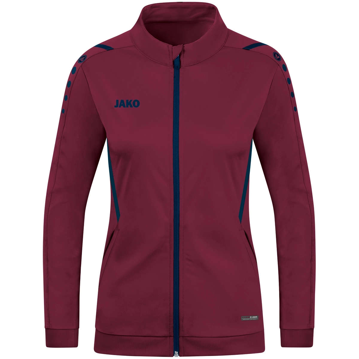 JAKO Polyesterjacke_Challenge 9321K 132 maroon/marine