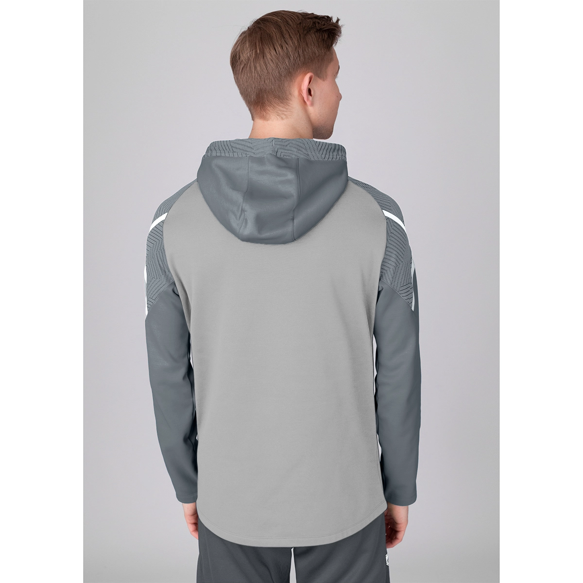 JAKO Kapuzensweat_Performance 6722 845 soft grey/steingrau