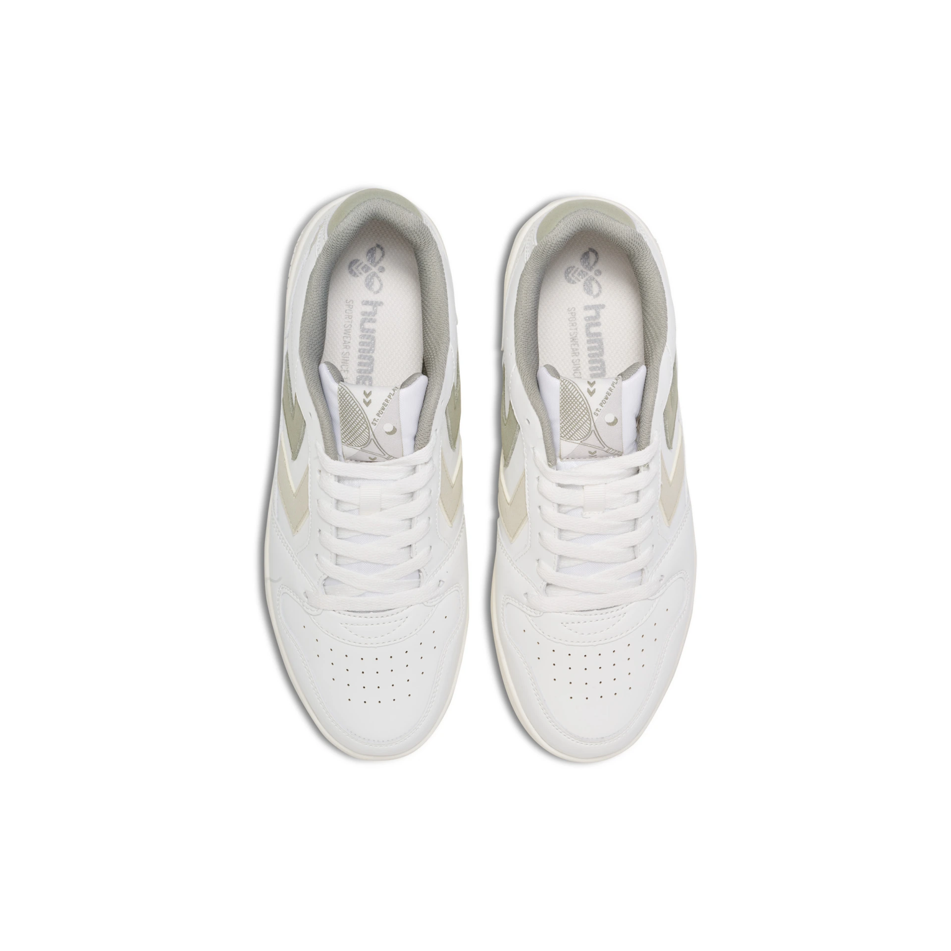 HUMMEL ST_POWER_PLAY_WMNS 222816 9561 WHITE/SEAGRASS/BONE WHITE