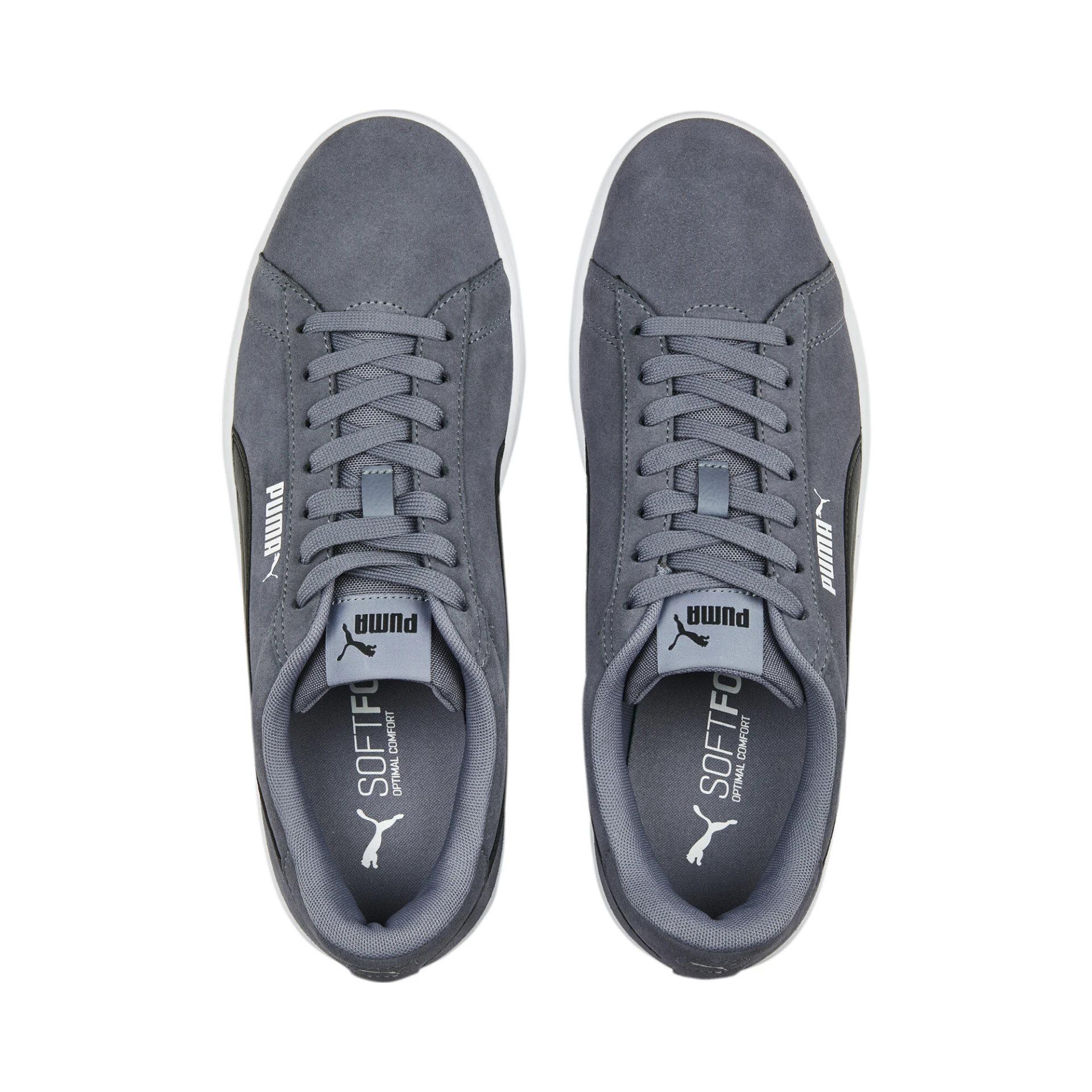 PUMA Smash_30 390984 008 GRAY TILE-PUMA BLACK-PUMA 