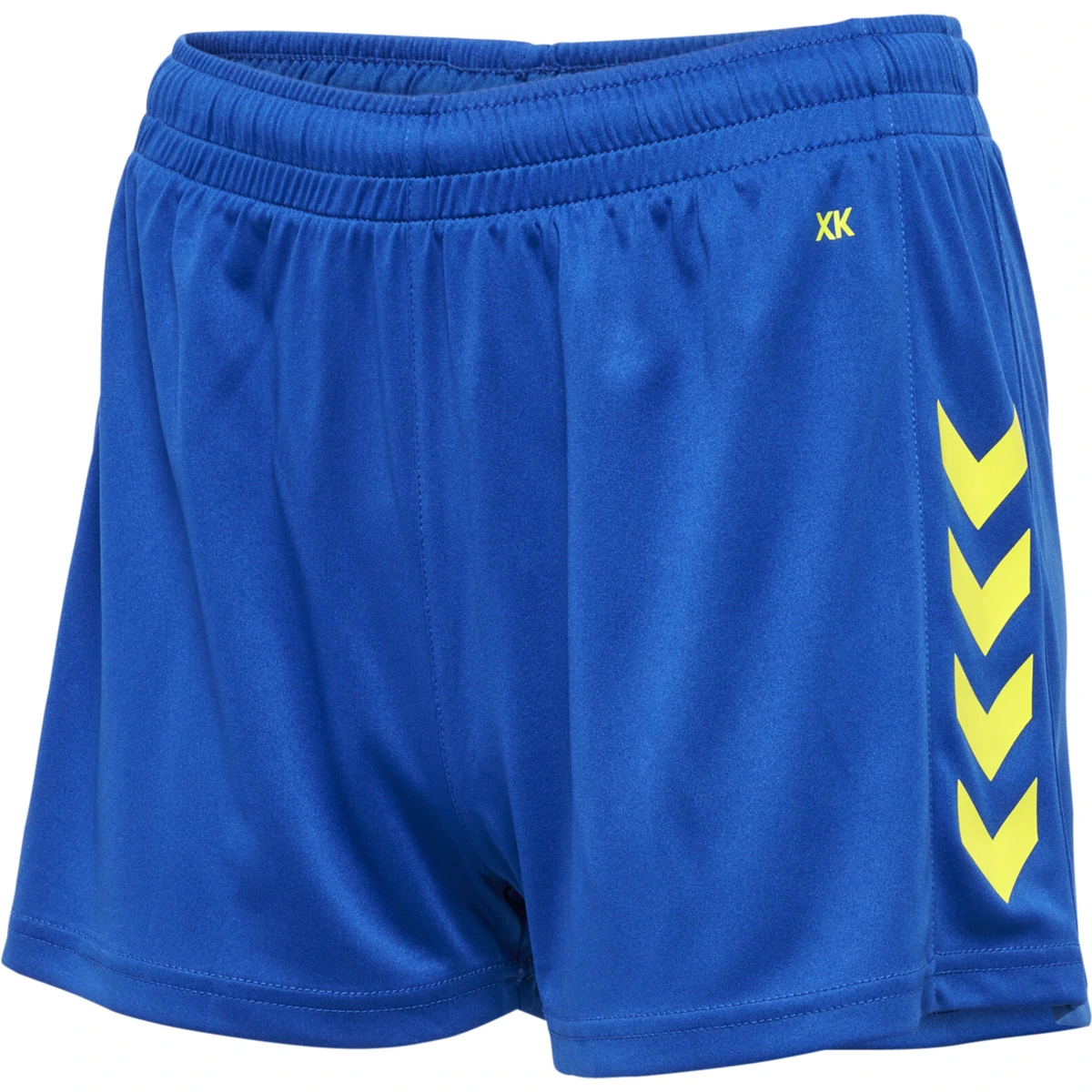 HUMMEL hmlCORE_XK_POLY_SHORTS_WOMAN 211468 8606 TRUE BLUE/BLAZING YELLOW