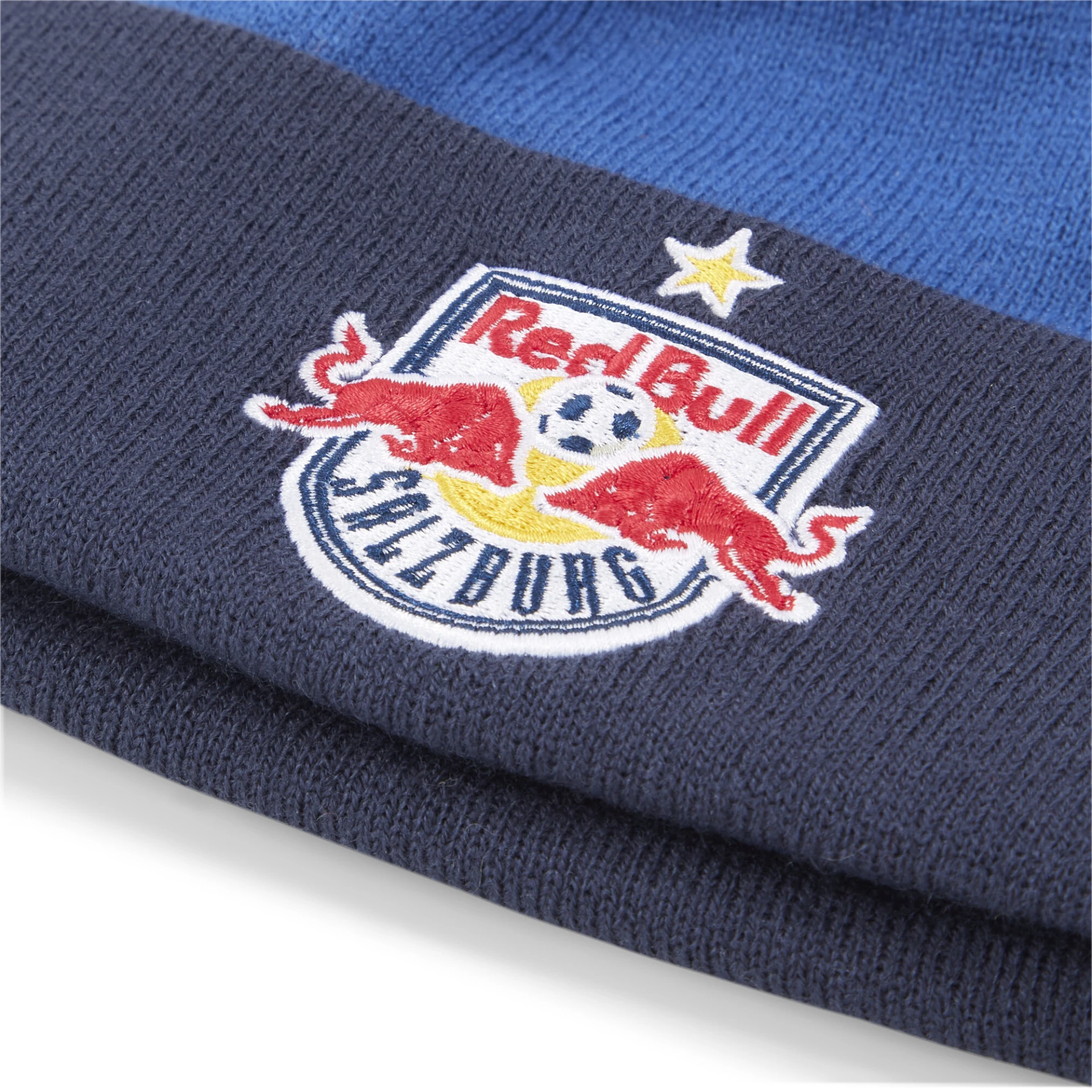 PUMA RBS_Youth_Pom_Pom_Beanie 025741 012 Club Navy-Cobalt Glaze