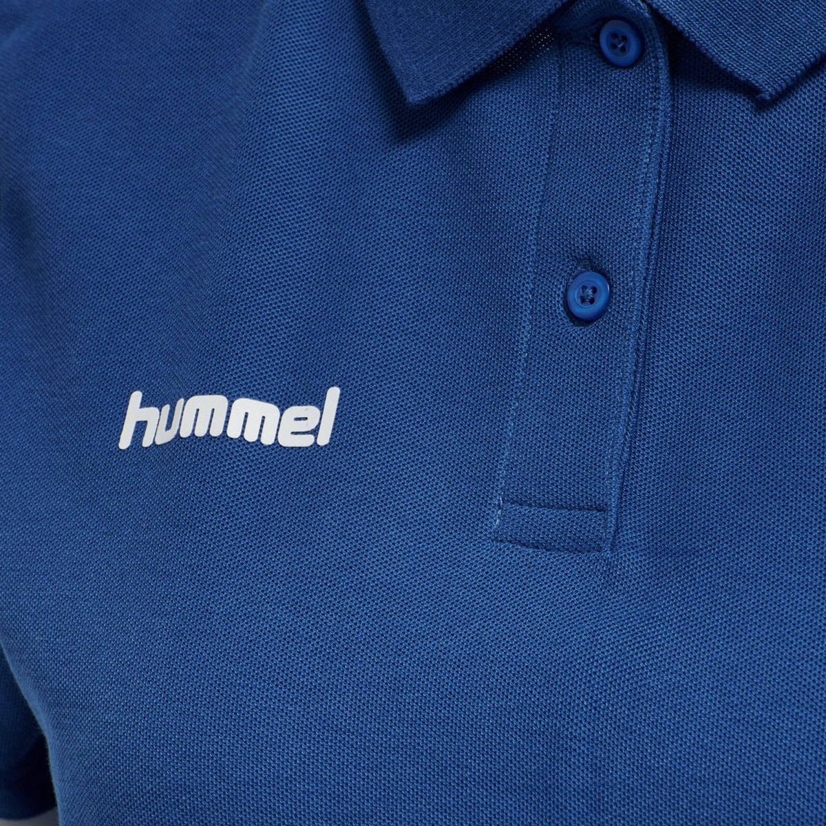 HUMMEL Damen_Polo_GO 203522 7045 TRUE BLUE